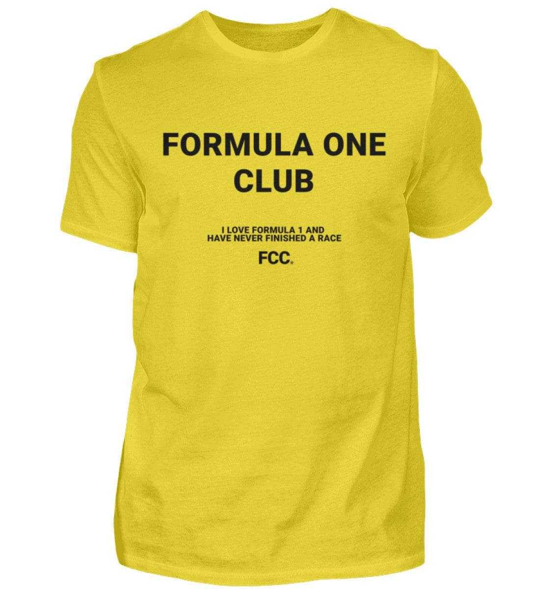 Formula One Club Herren T-Shirt - Stylisches F1 Shirt | 100% Baumwolle | NOVAWEAR Herren Basic T-Shirt Novawear Sky Blue XS 