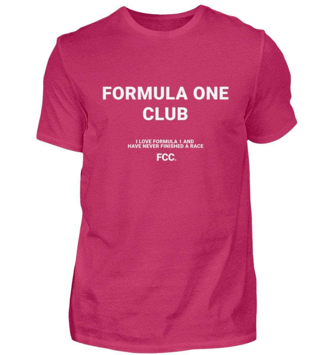 Formula One Club Herren T-Shirt - Stylisches F1 Shirt | 100% Baumwolle | NOVAWEAR Herren Basic T-Shirt Novawear Sorbet XS 