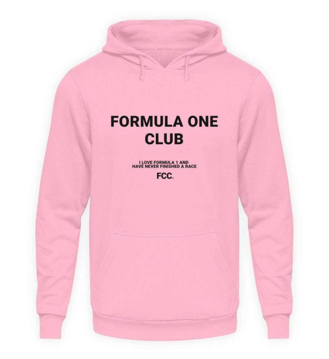 Formula One Club Unisex Hoodie - Stylischer Kapuzenpullover | NOVAWEAR Unisex Hoodie Novawear Baby Pink XS 