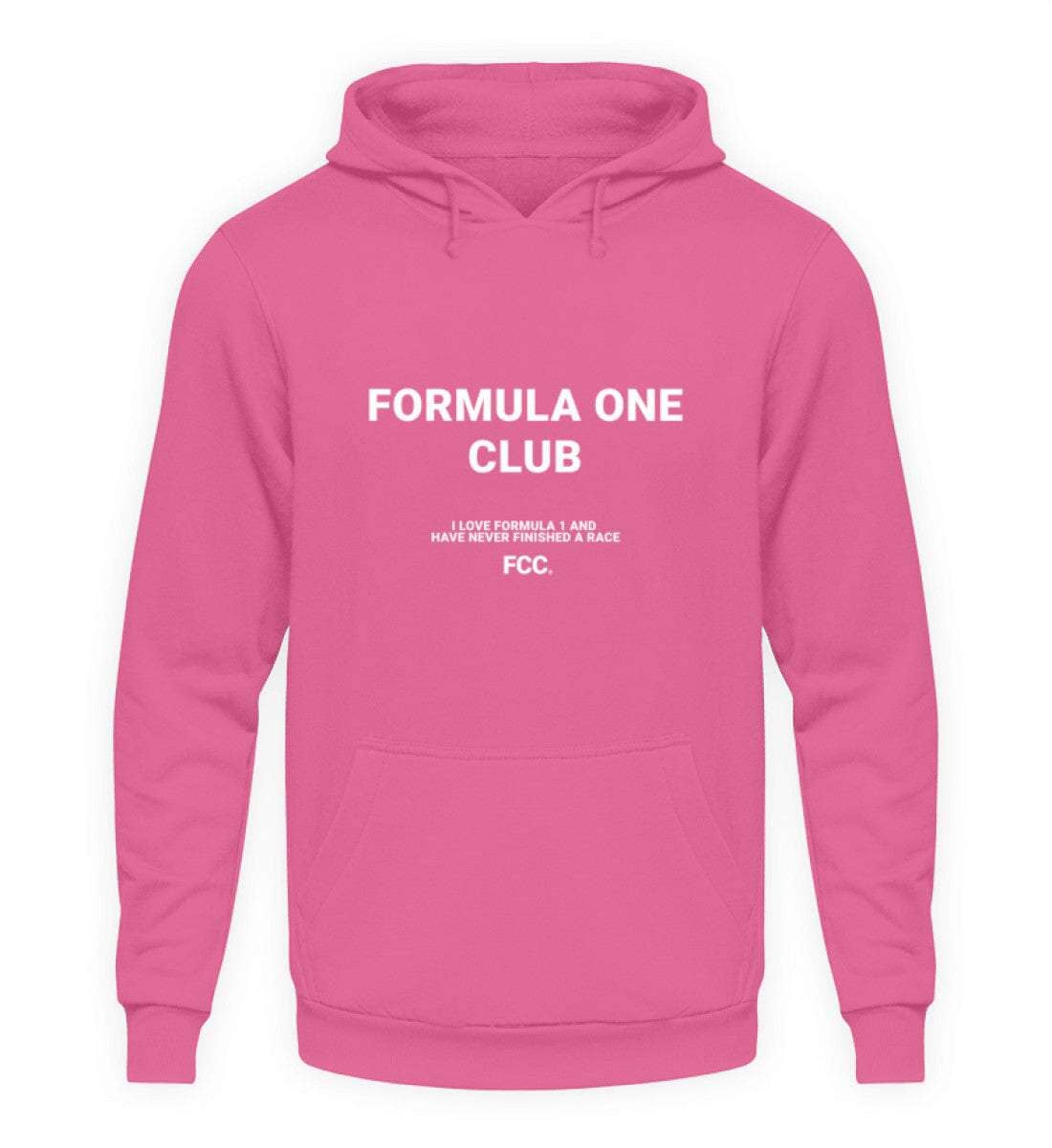 Formula One Club Unisex Hoodie - Stylischer Kapuzenpullover | NOVAWEAR Unisex Hoodie Novawear Candyfloss Pink S 