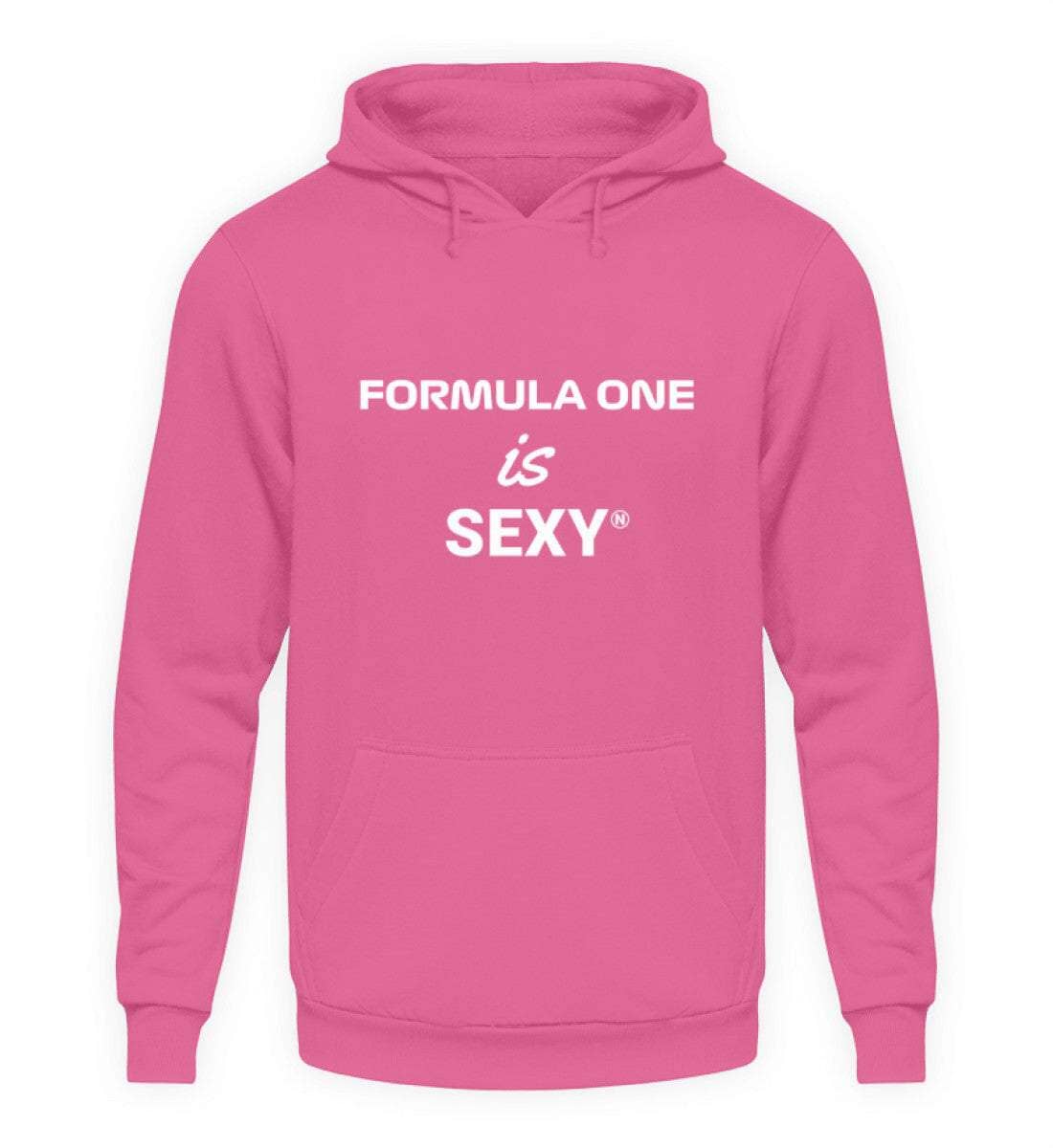 Formula One is Sexy Unisex Hoodie - Stylischer Kapuzenpullover | NOVAWEAR Unisex Hoodie Novawear Candyfloss Pink S 