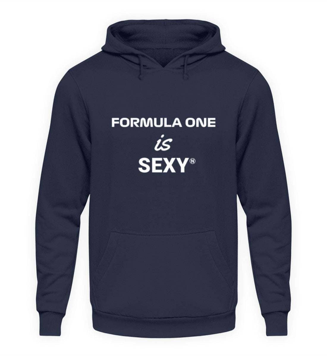 Formula One is Sexy Unisex Hoodie - Stylischer Kapuzenpullover | NOVAWEAR Unisex Hoodie Novawear Oxford Navy XS 