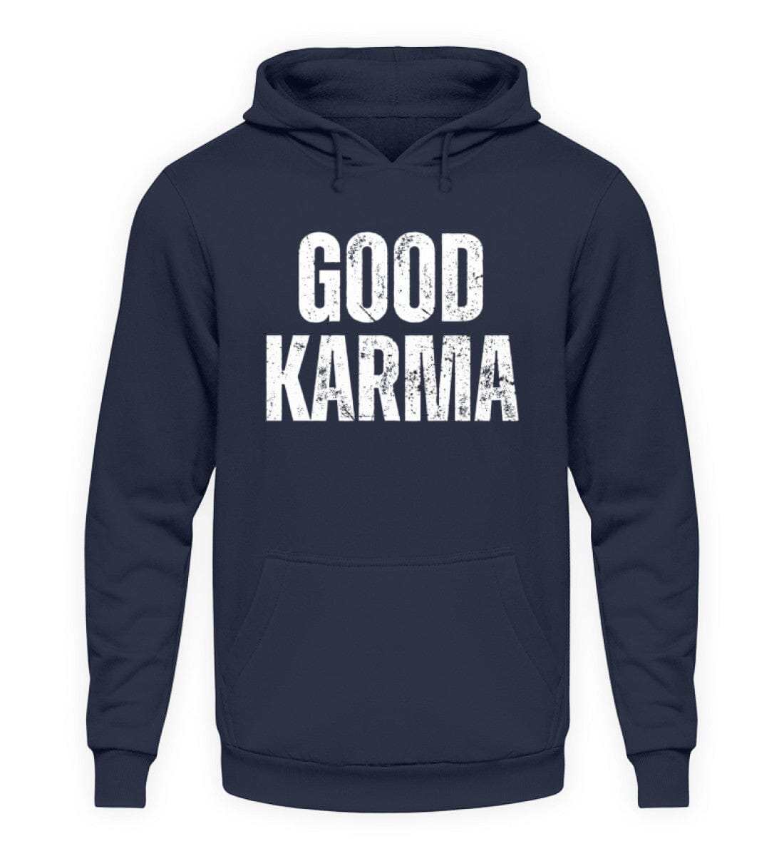 Good Karma - Unisex Kapuzenpullover Hoodie Kapuzenpullover Novawear Oxford Navy XS 