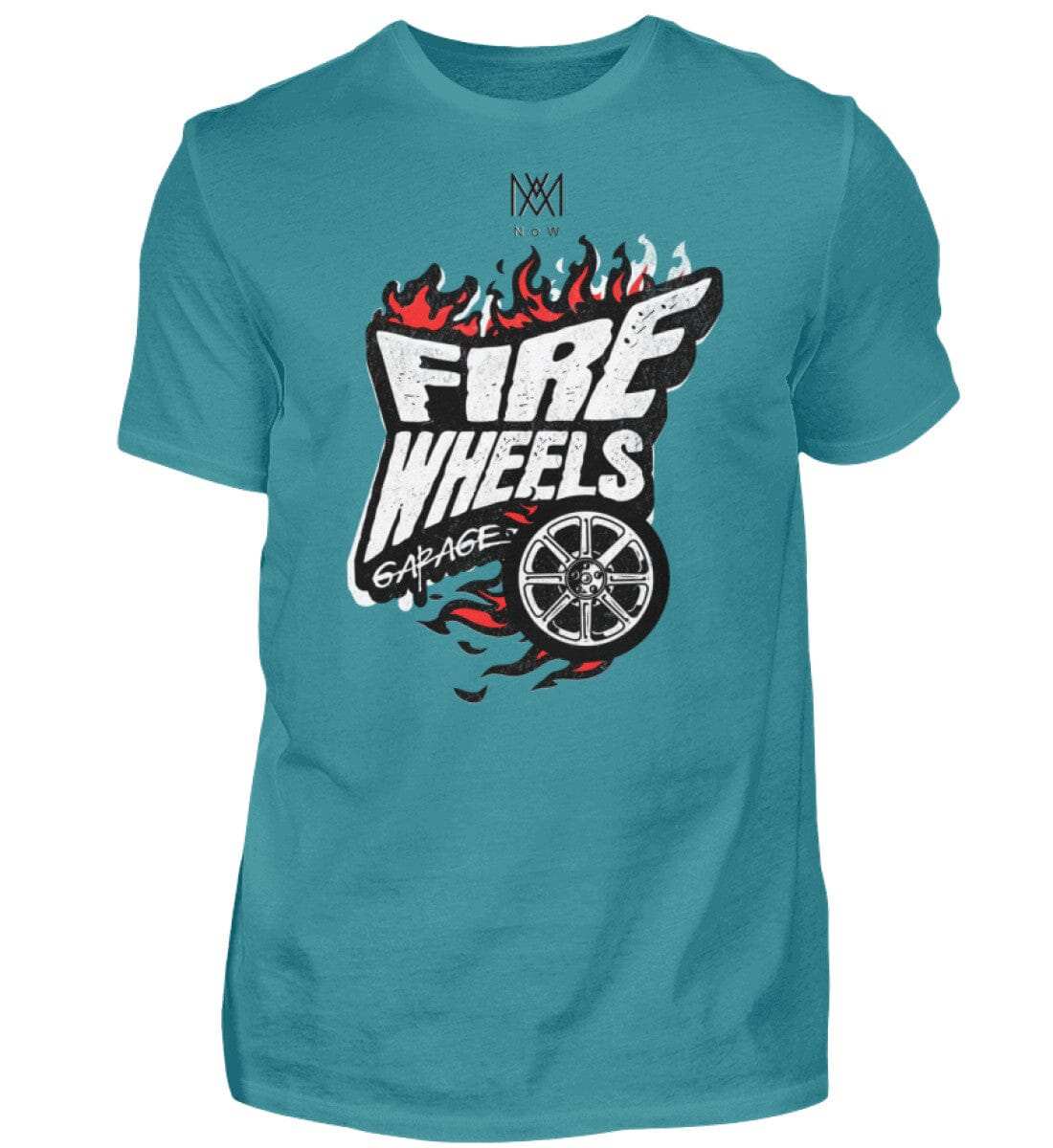 Fire Wheels T-Shirt für Rennsportfans | T-Shirt bei Novawear