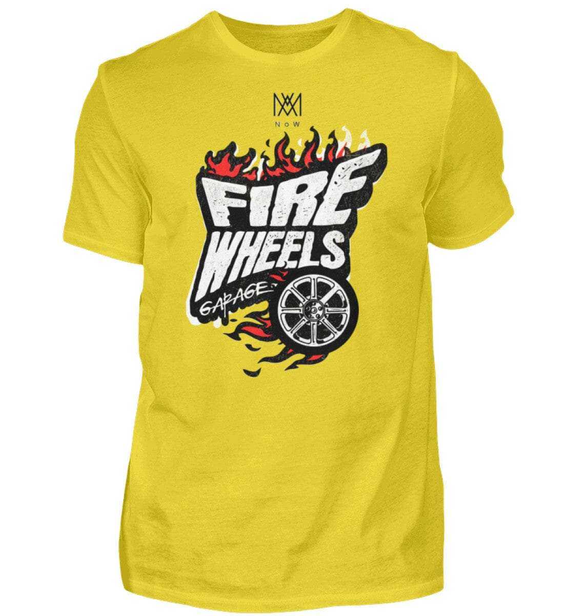 Fire Wheels T-Shirt für Rennsportfans | T-Shirt bei Novawear