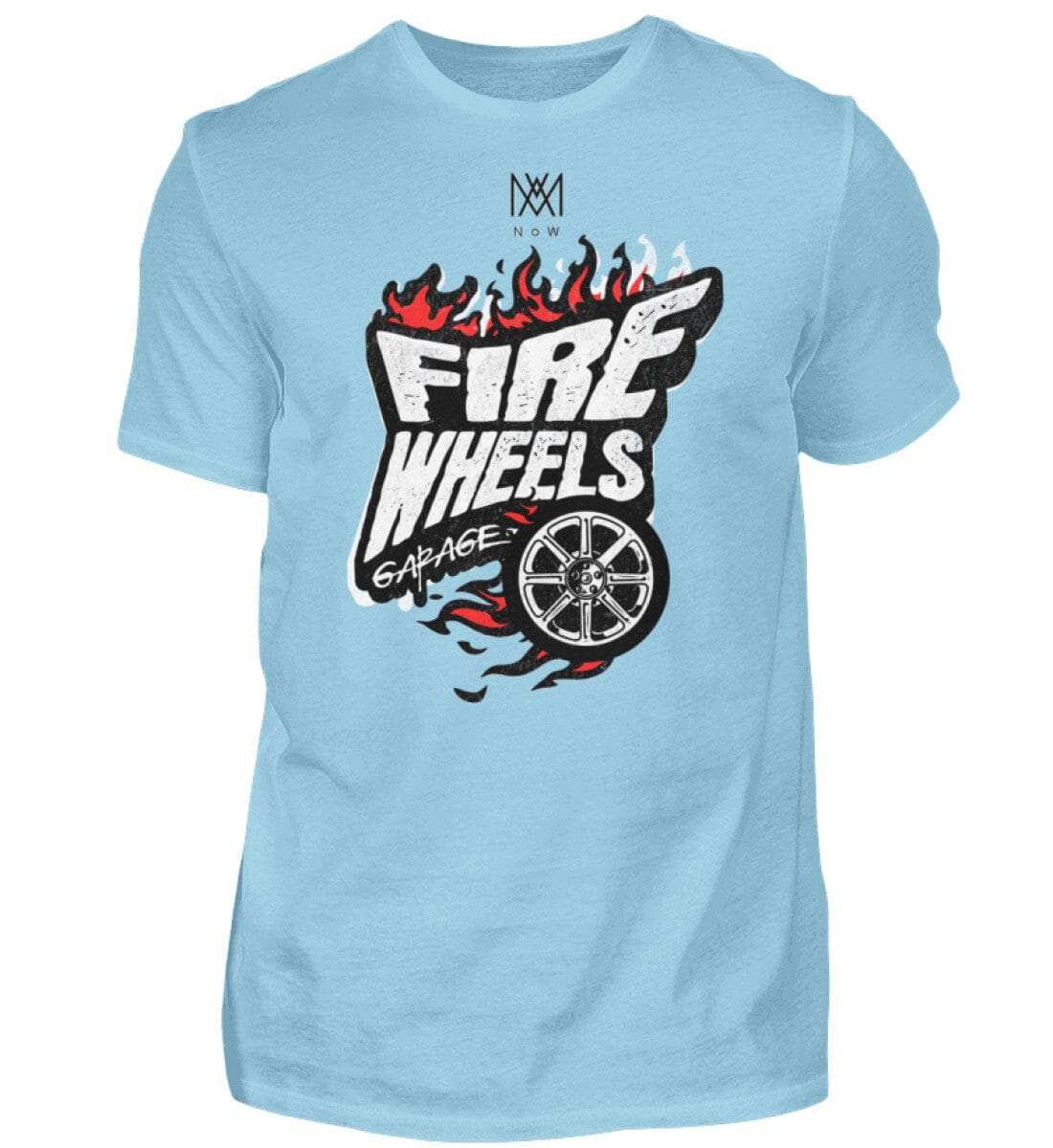 Fire Wheels T-Shirt für Rennsportfans | T-Shirt bei Novawear