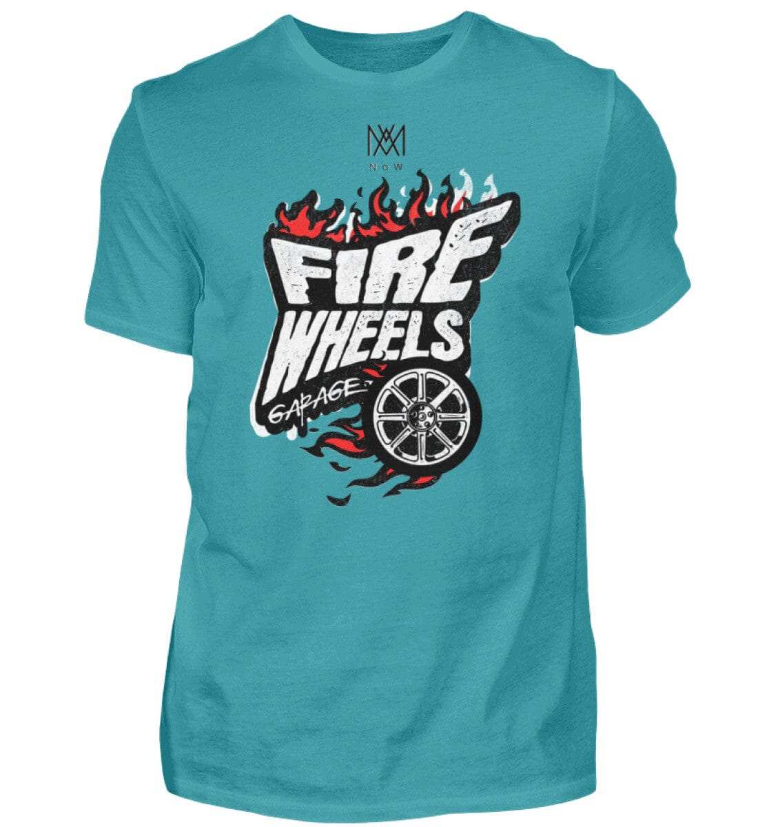 Fire Wheels T-Shirt für Rennsportfans | T-Shirt bei Novawear