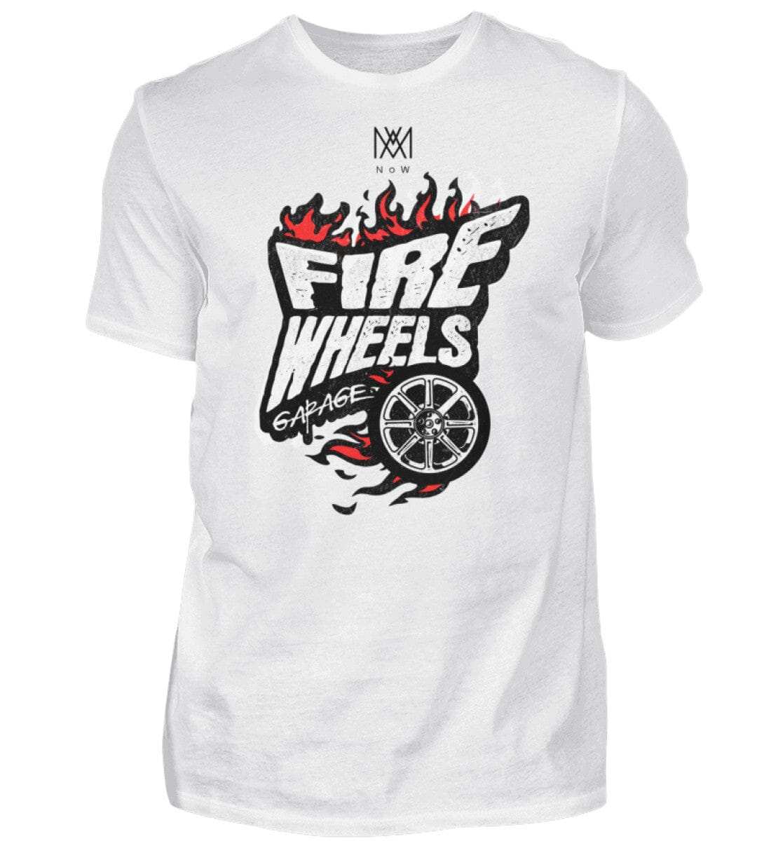 Fire Wheels T-Shirt für Rennsportfans | T-Shirt bei Novawear