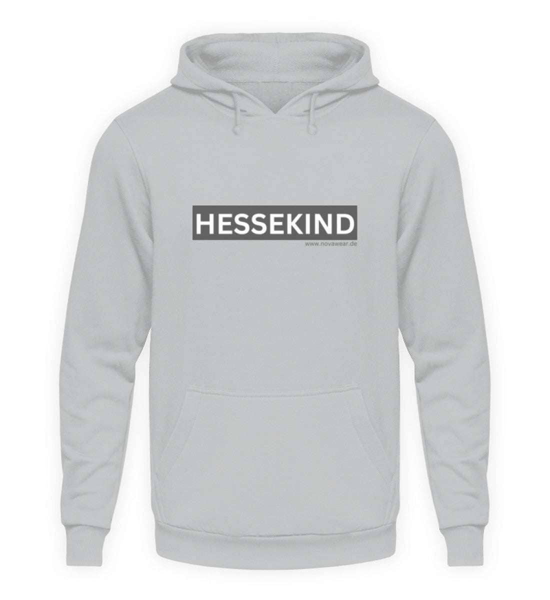 Hessekind - Kapuzenpullover Hoodie Novawear Heather Sport Grey XS 