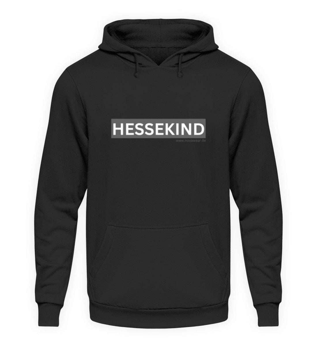 Hessekind - Kapuzenpullover Hoodie Novawear Tief Schwarz XS 