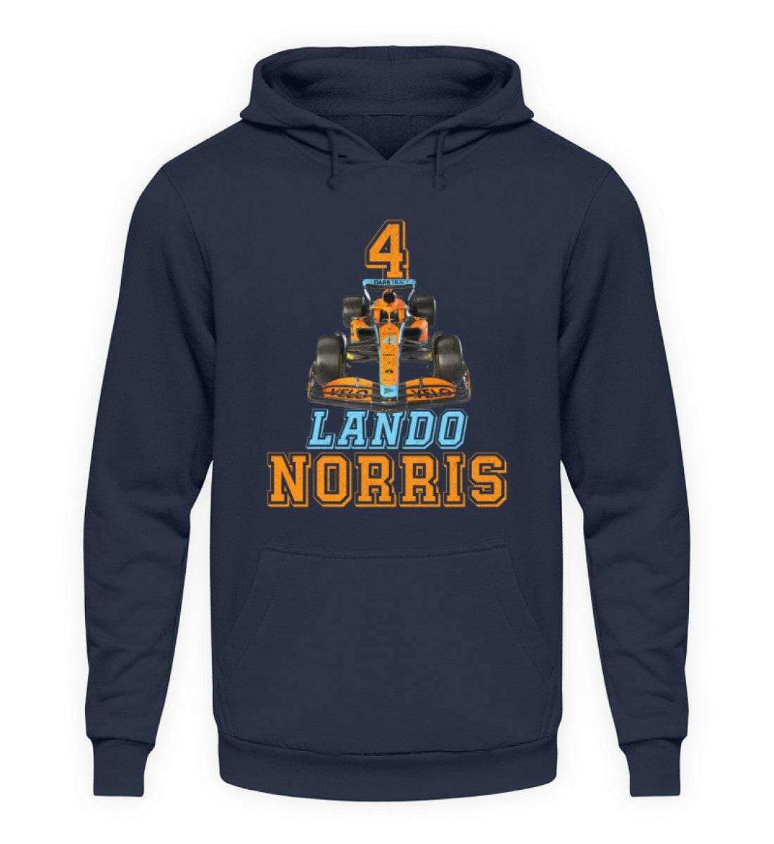 Lando Norris Fan-Shirt - Unisex Kapuzenpullover Hoodie Unisex Hoodie Novawear Oxford Navy XS 