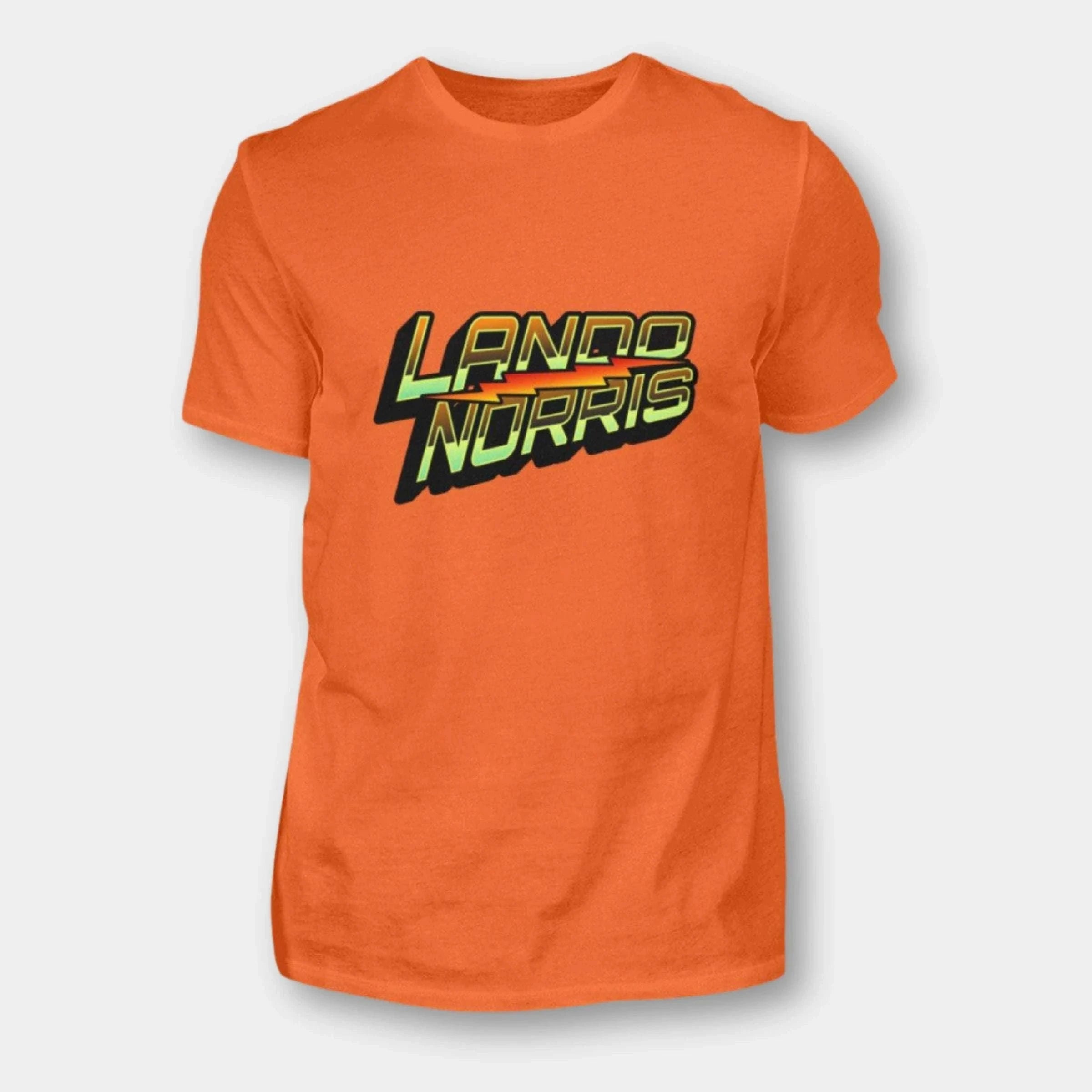 Lando Norris - Herren Shirt Herren Basic T-Shirt Novawear Orange Crush S 