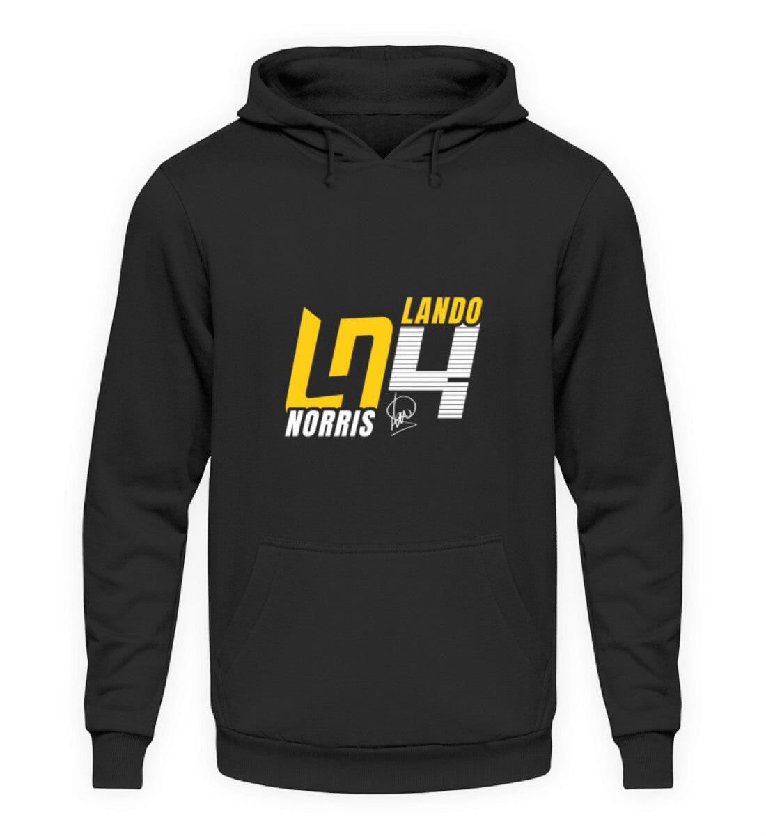 Lando Norris Limeted Edition 2024 - Unisex Kapuzenpullover Hoodie Unisex Hoodie Novawear Deep Black XS 