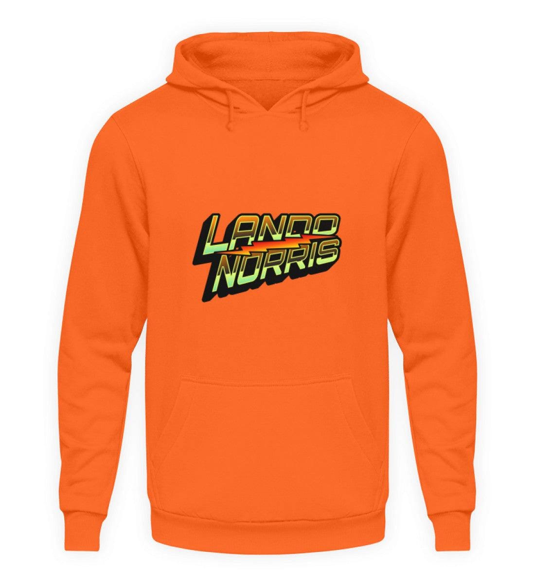 Lando Norris - Unisex Kapuzenpullover Hoodie Unisex Hoodie Novawear Orange Crush S 