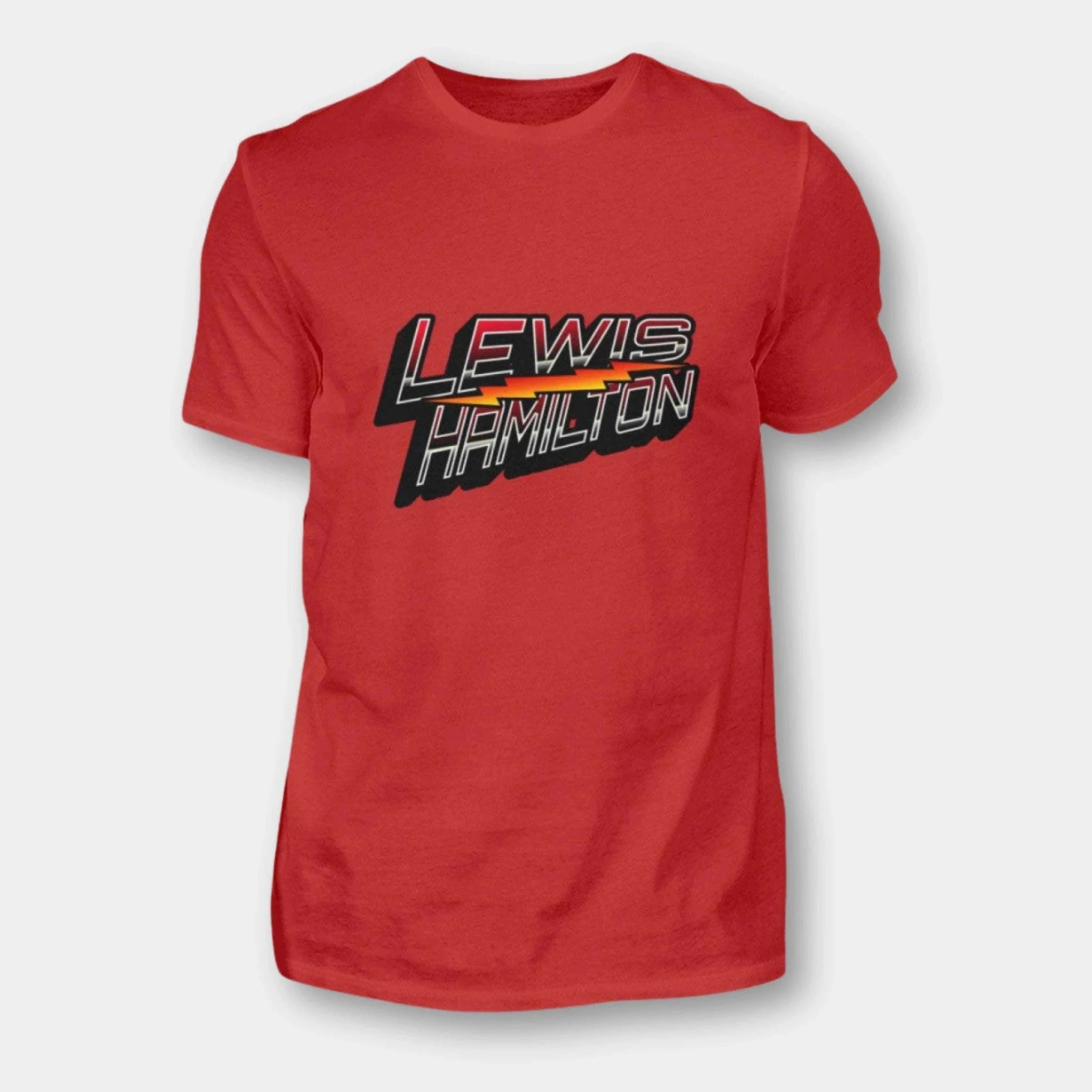 Lewis Hamilton - Herren Shirt Herren Basic T-Shirt Novawear Red XS 