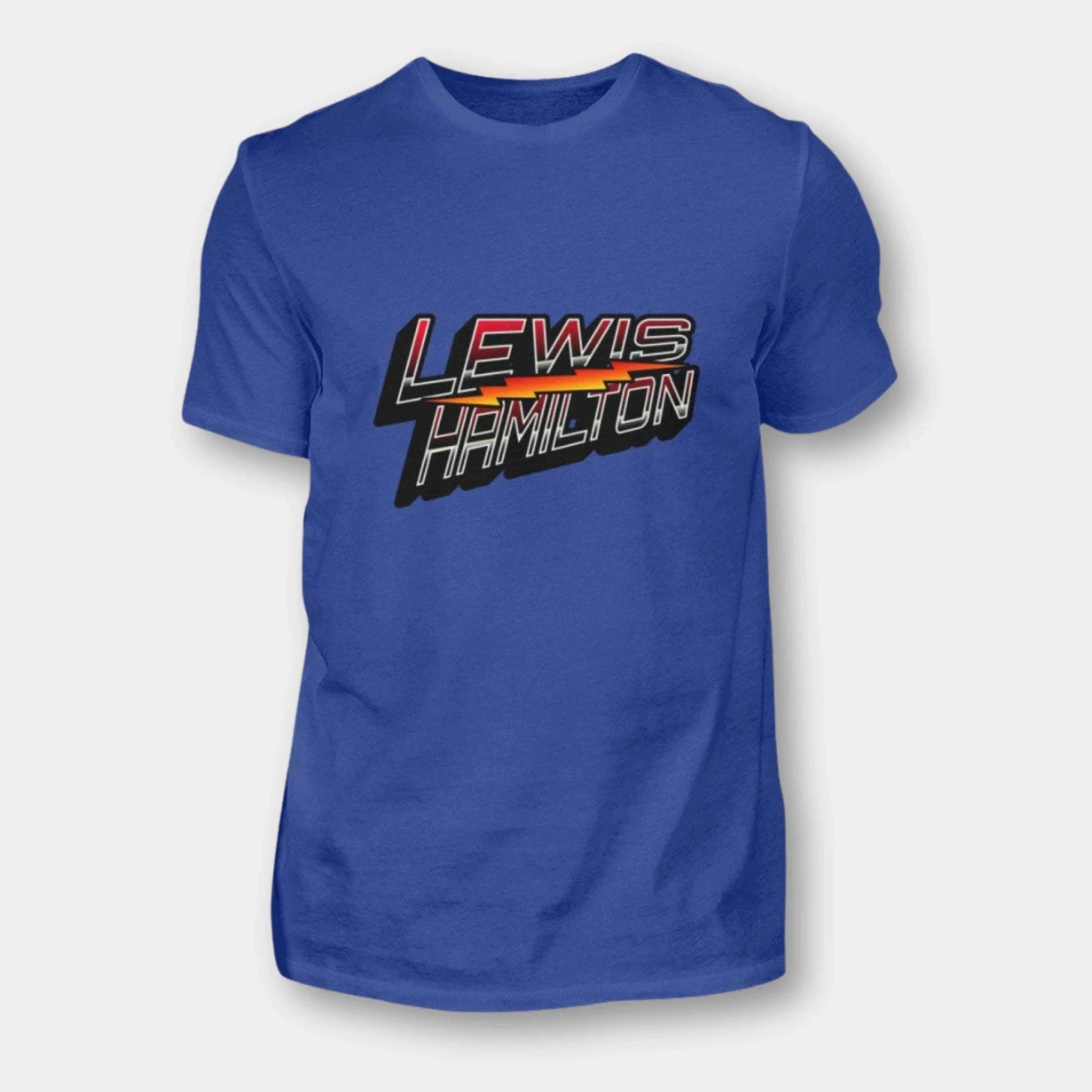 Lewis Hamilton - Herren Shirt Herren Basic T-Shirt Novawear Royal Blue XS 