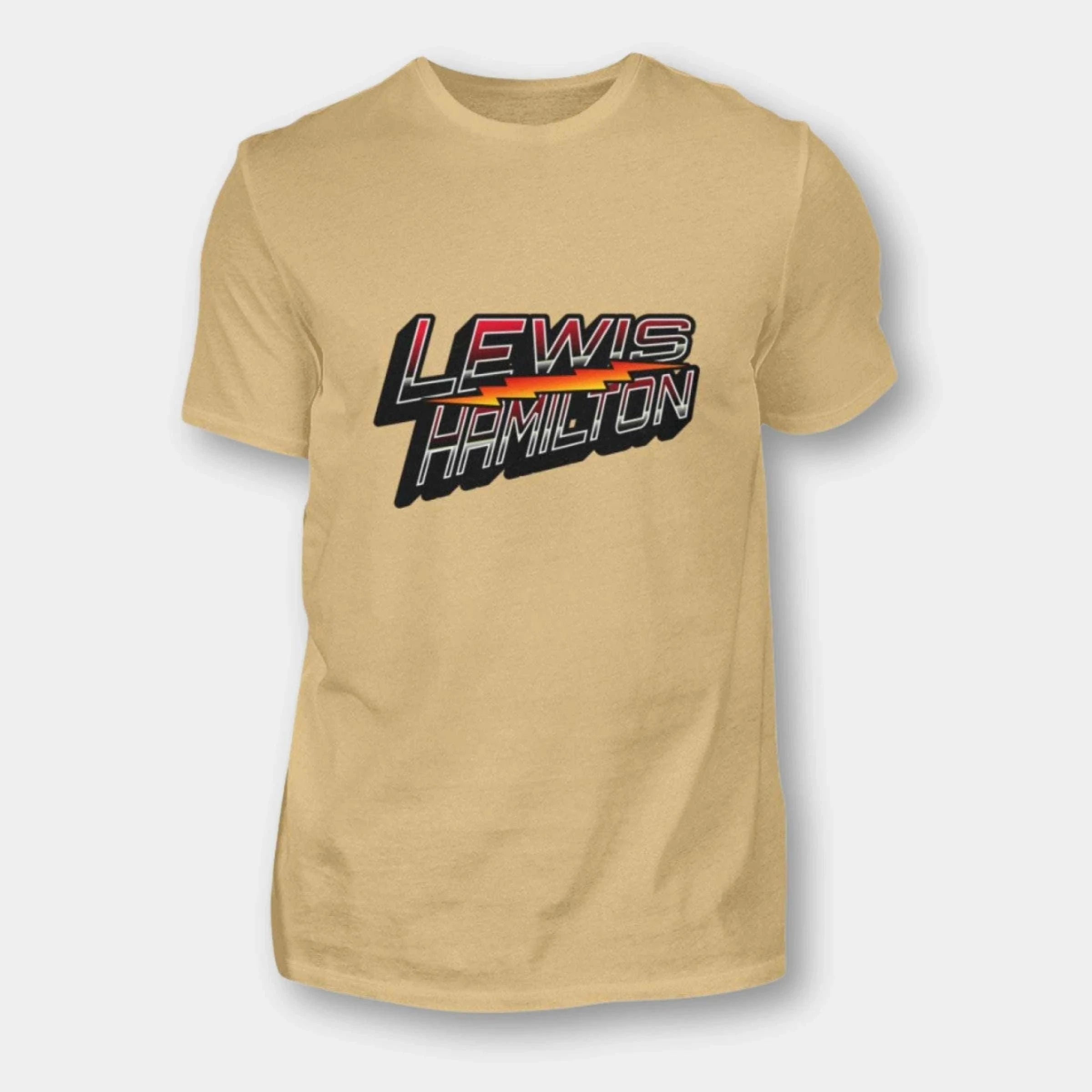 Lewis Hamilton - Herren Shirt Herren Basic T-Shirt Novawear Sand XS 