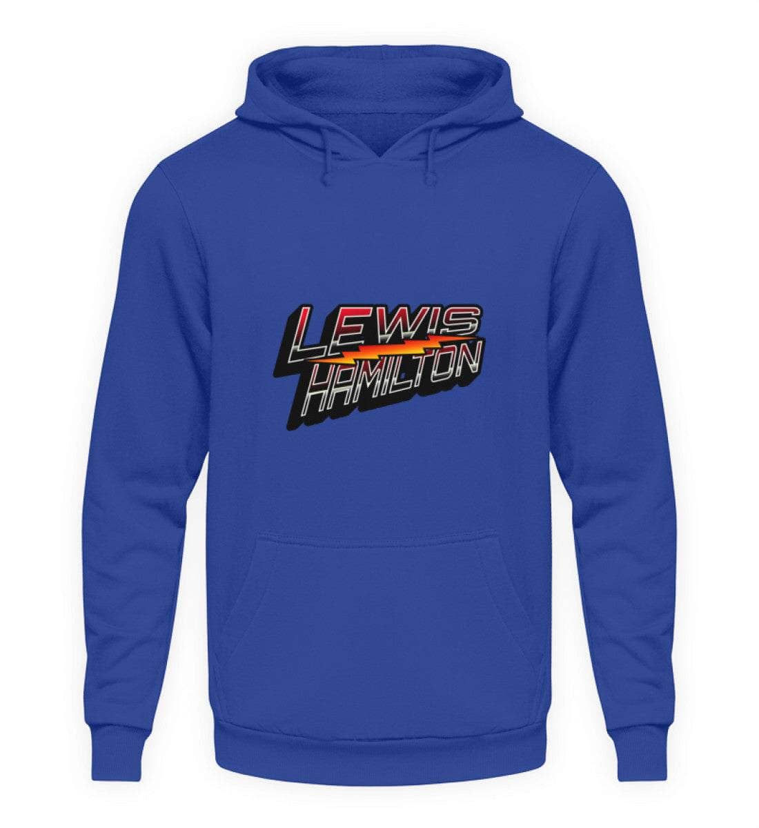 Lewis Hamilton - Unisex Kapuzenpullover Hoodie Unisex Hoodie Novawear Royal Blue XS 