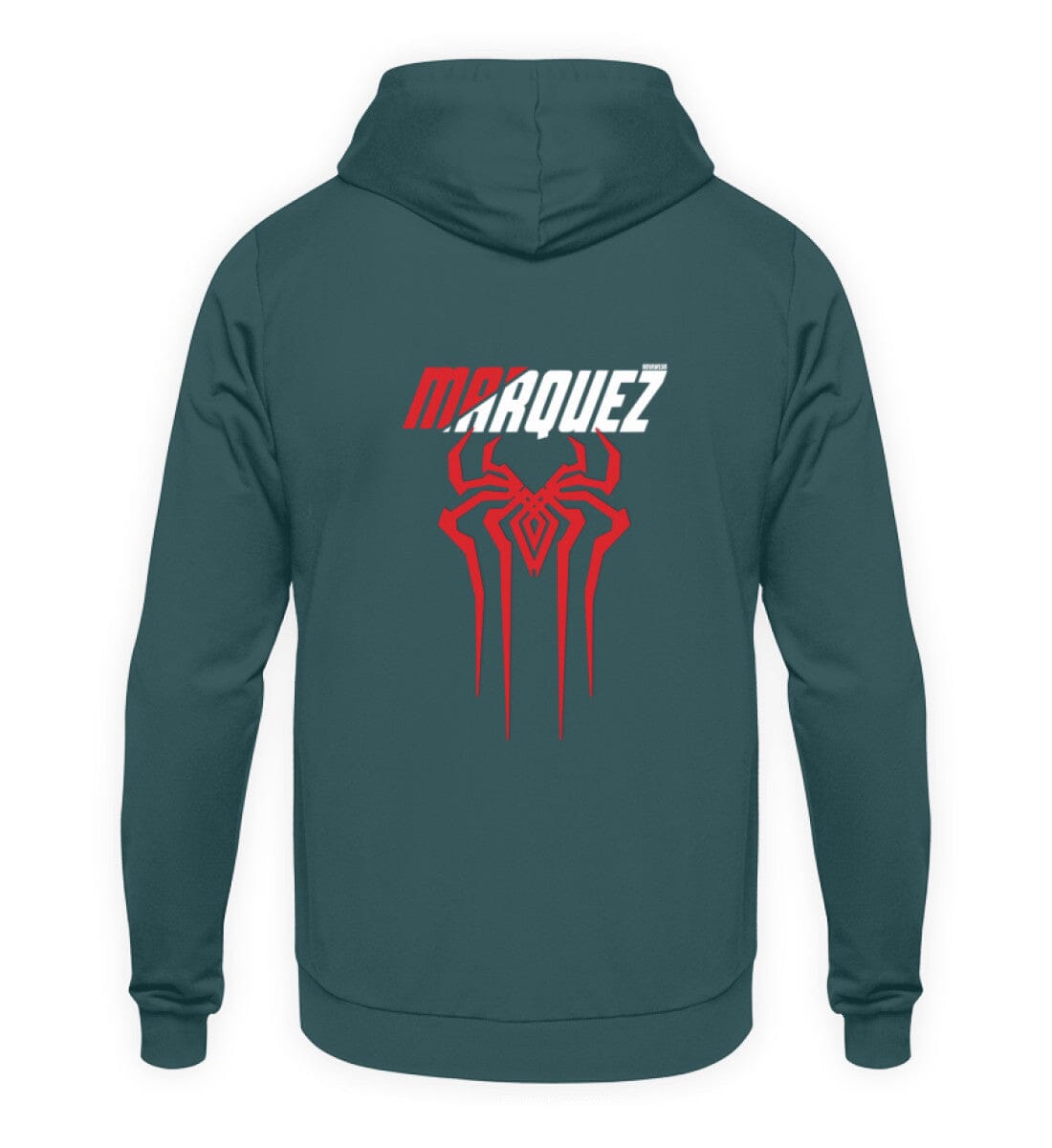 Marc Marquez Backprint - Hoodie Unisex Hoodie Novawear Airforce Blue XS 