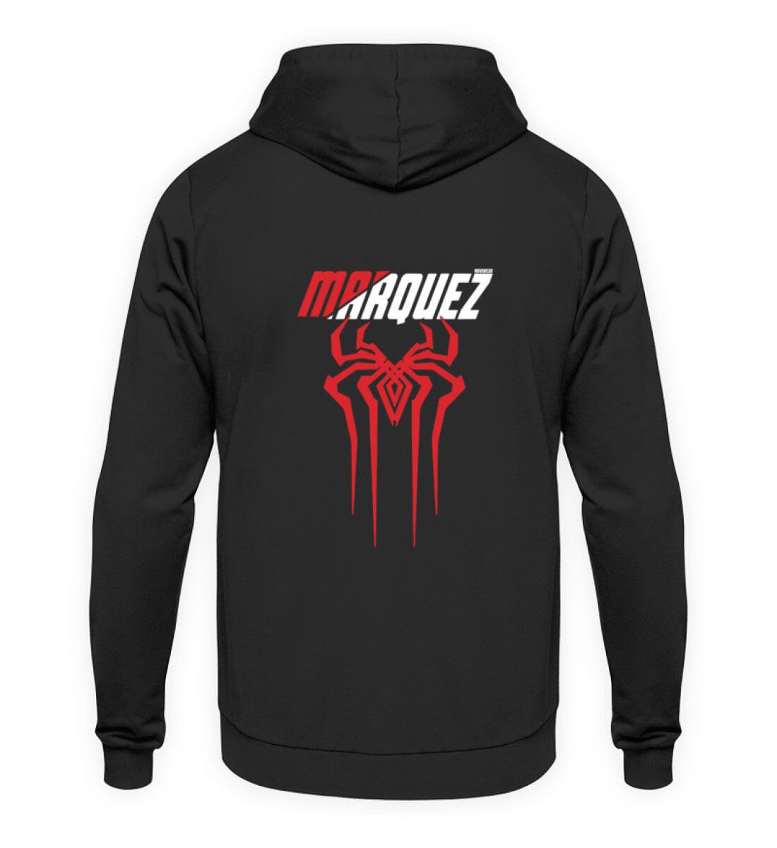 Marc Marquez Backprint - Hoodie Unisex Hoodie Novawear Deep Black XS 