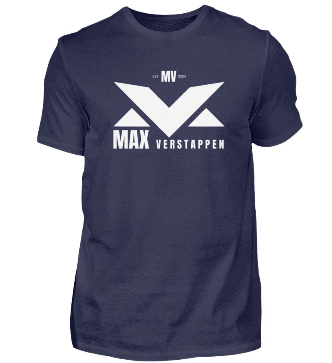 Max Verstappen Limited Edition 2024 - Shirt Herren Basic T-Shirt Novawear Navy XS 