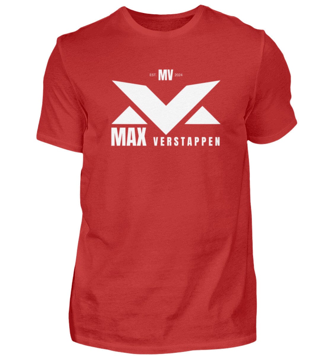 Max Verstappen Limited Edition 2024 - Shirt Herren Basic T-Shirt Novawear Red XS 