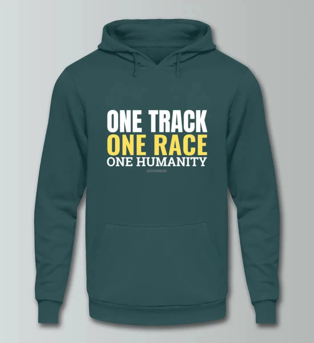 One Track - One Race - Unisex Kapuzenpullover Hoodie Kapuzenpullover Novawear Airforce Blue XS 