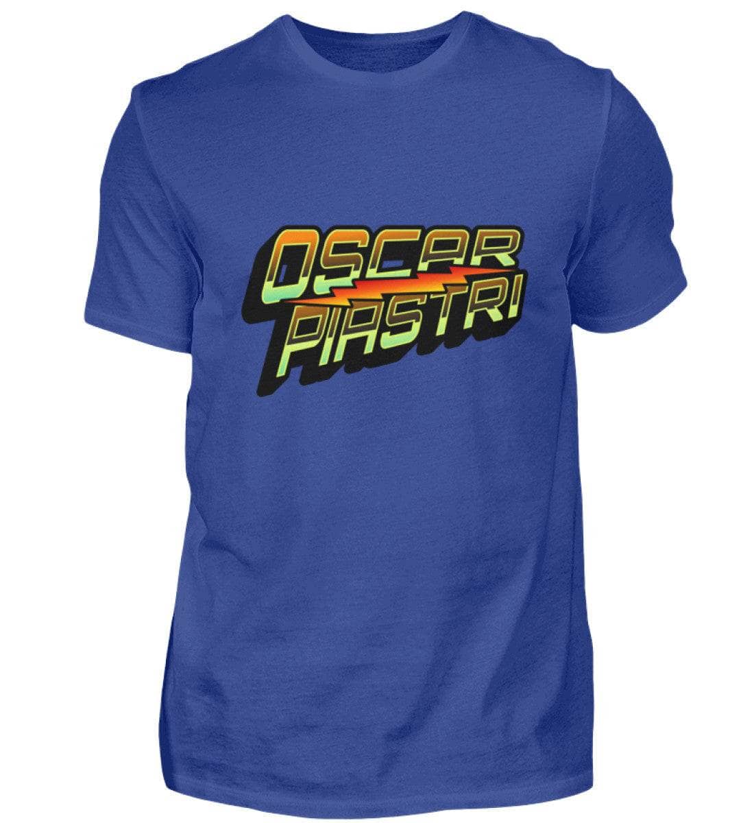 Oscar Piastri - Herren Shirt Herren Basic T-Shirt Novawear Royal Blue XS 