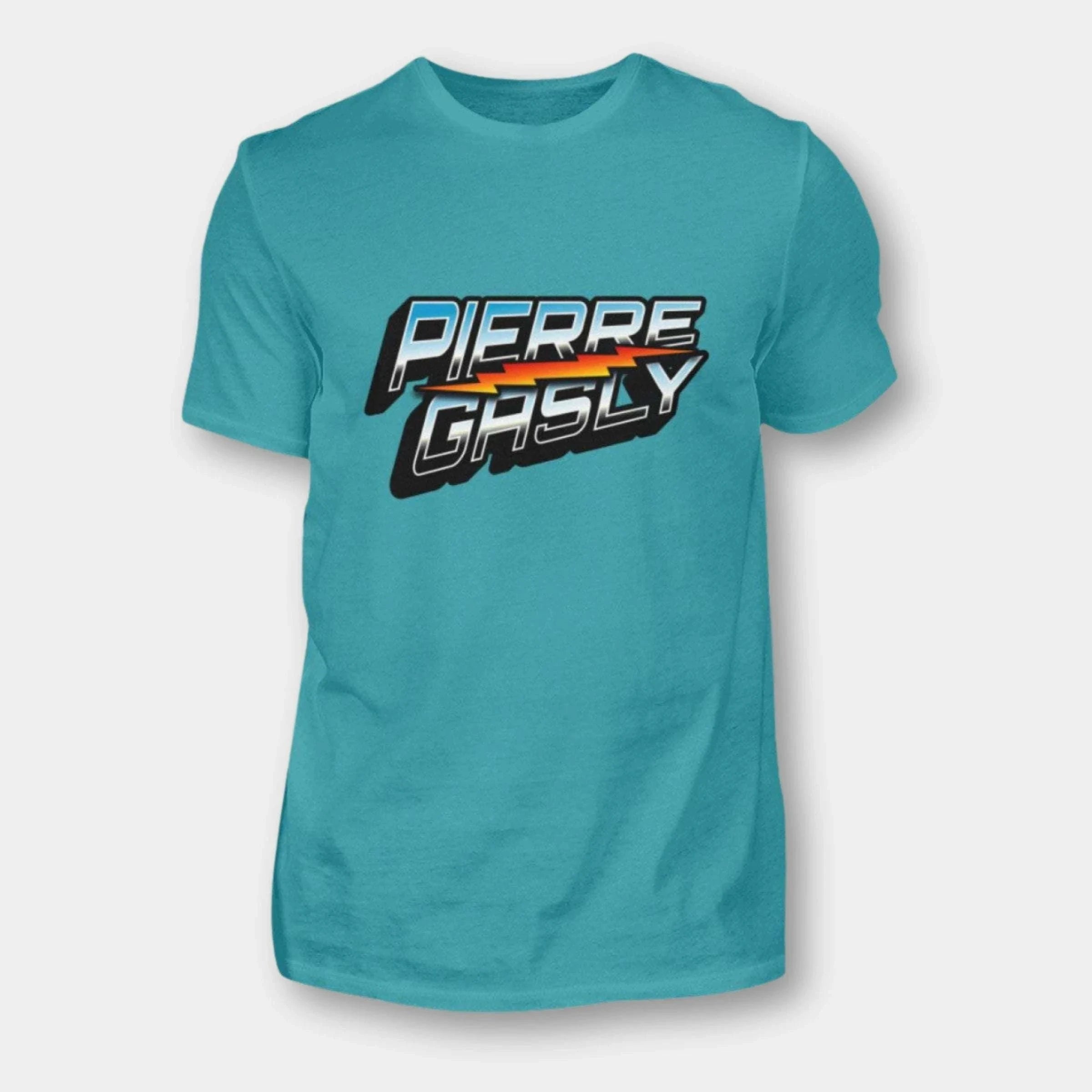 Pierre Gasly - Herren Shirt Herren Basic T-Shirt Novawear Swimming Pool XS 