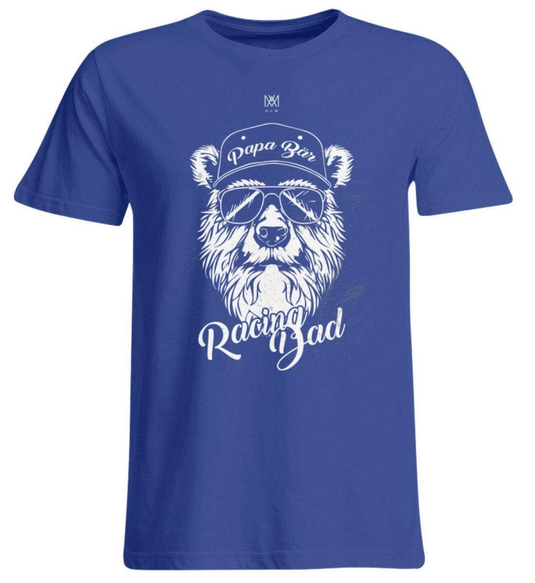 Qualifying Gear Racing Dad - Übergrößenshirt Übergrößen Unisex T-Shirt Shirtee Royalblau 3XL 