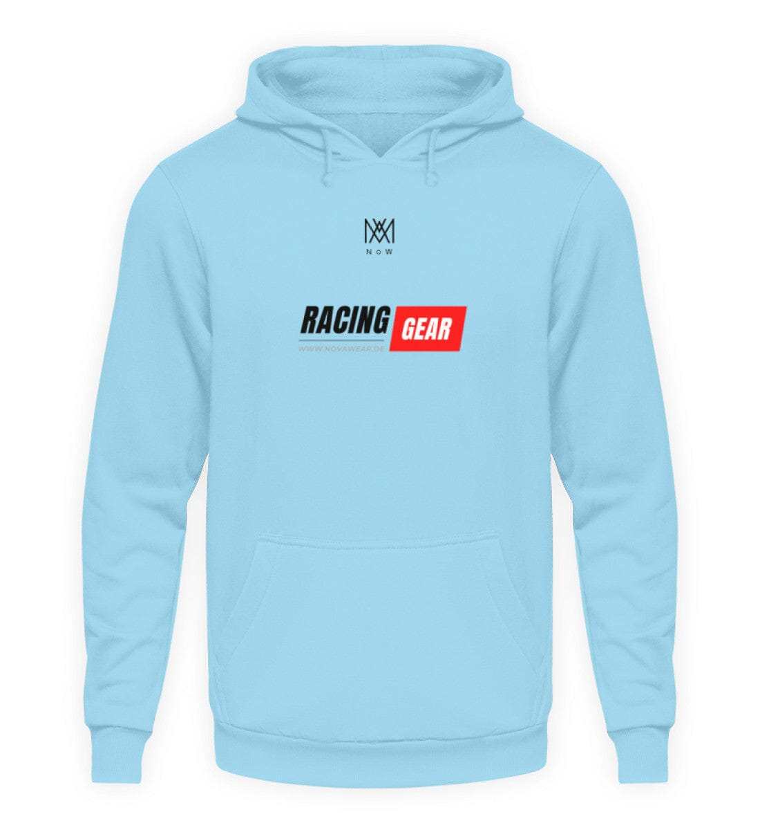 Qualifying Gear Racing Gear - Unisex Kapuzenpullover Hoodie Unisex Hoodie Shirtee Himmelblau XS 