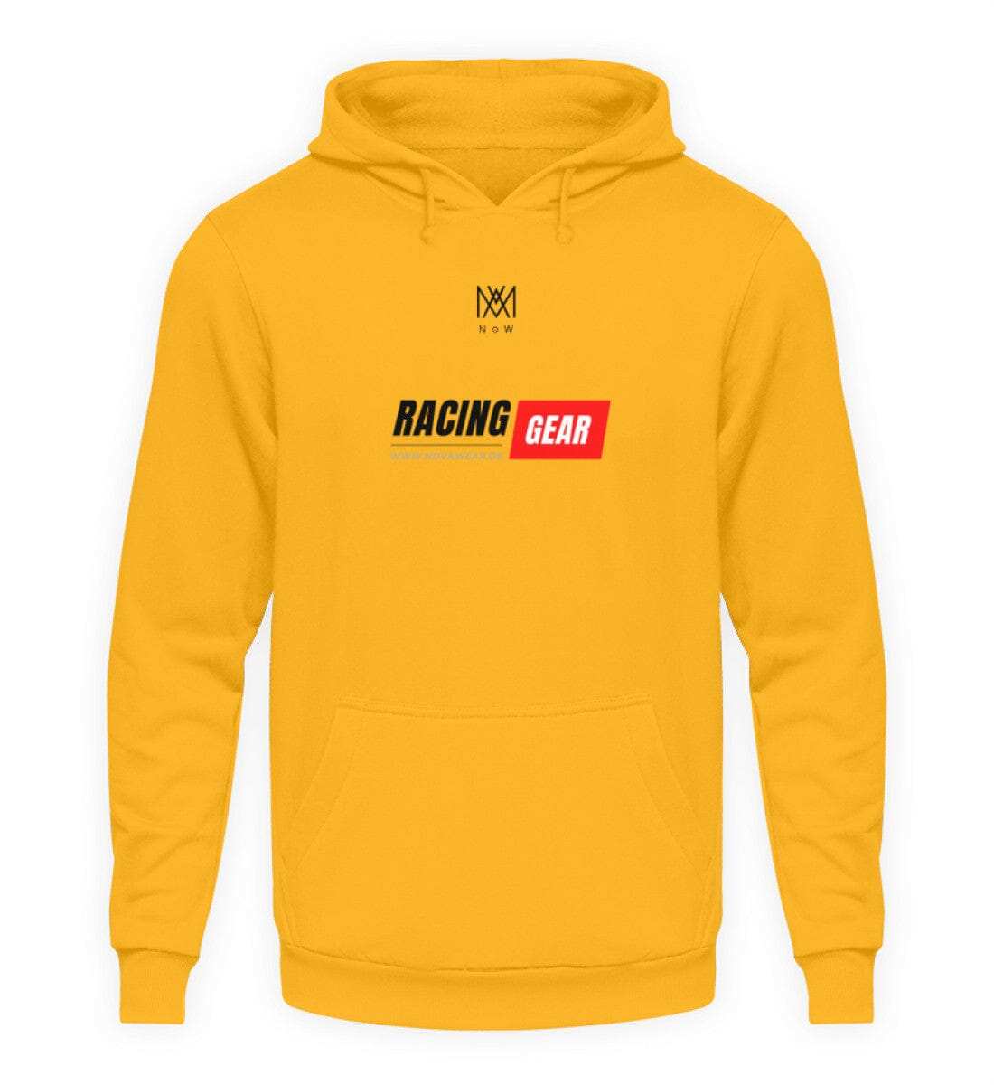 Qualifying Gear Racing Gear - Unisex Kapuzenpullover Hoodie Unisex Hoodie Shirtee Sonnengelb XS 