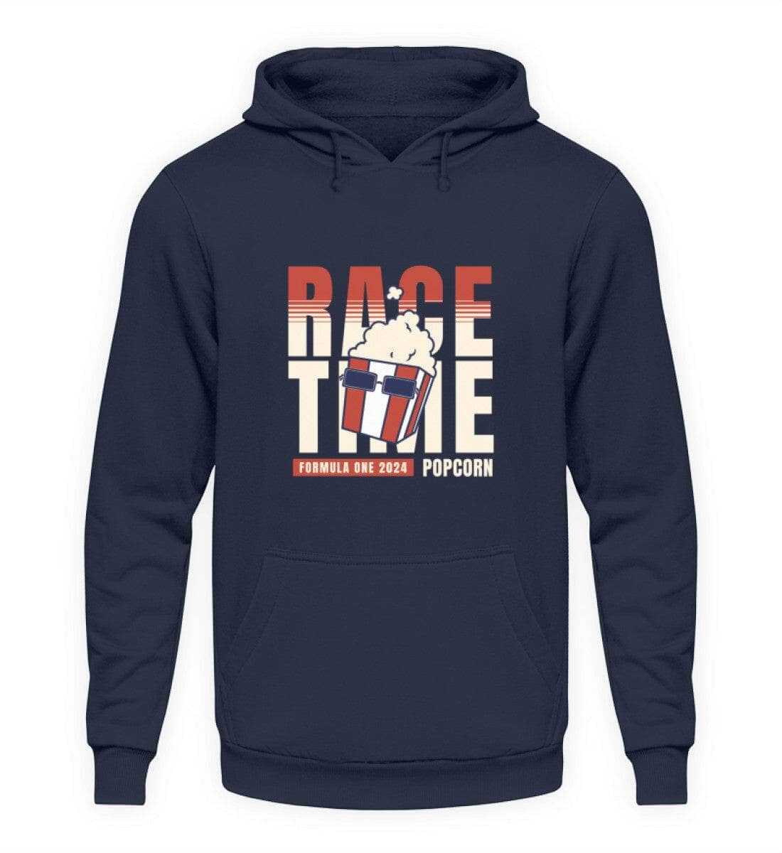 Race Time - Unisex Hoodie Unisex Hoodie Novawear Oxford Navy XS 