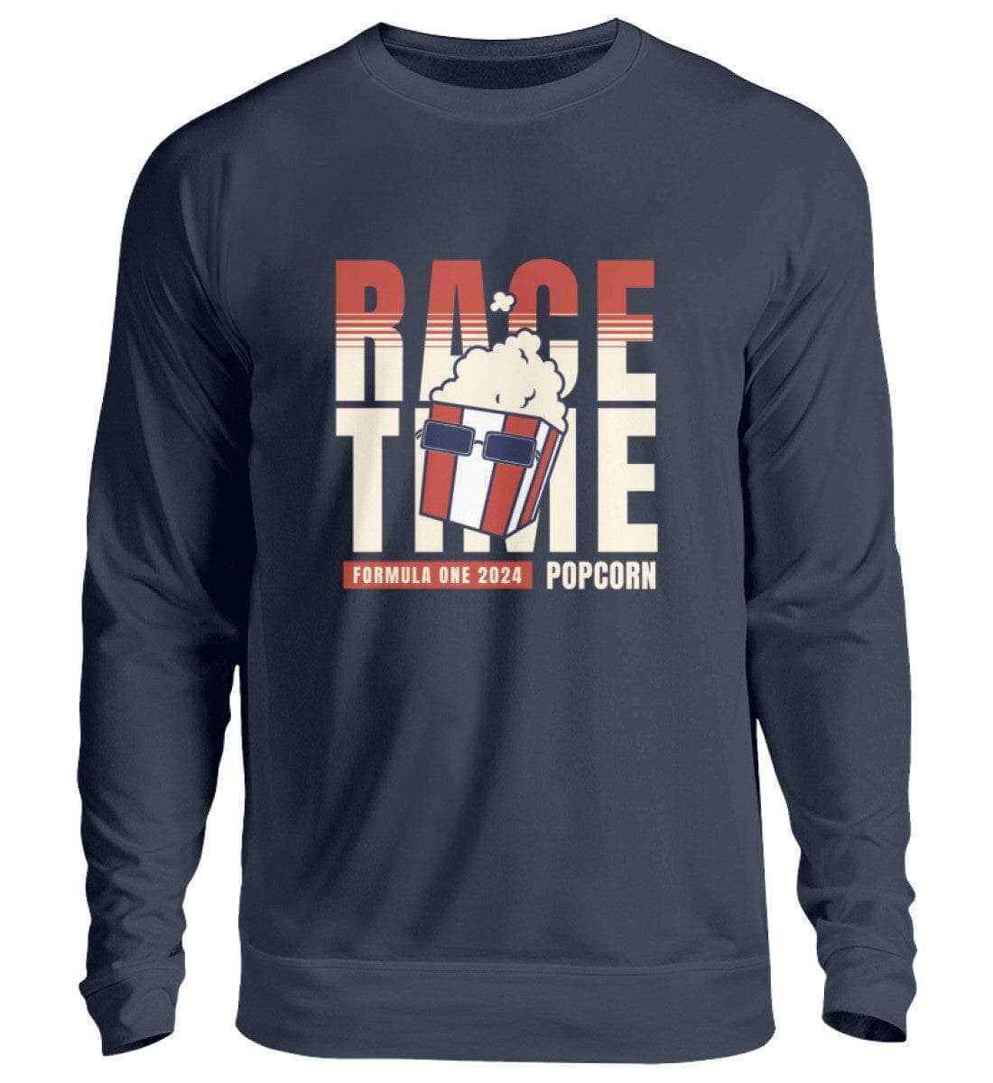 Race Time - Unisex Pullover Sweatshirt Novawear Oxford Navy S 