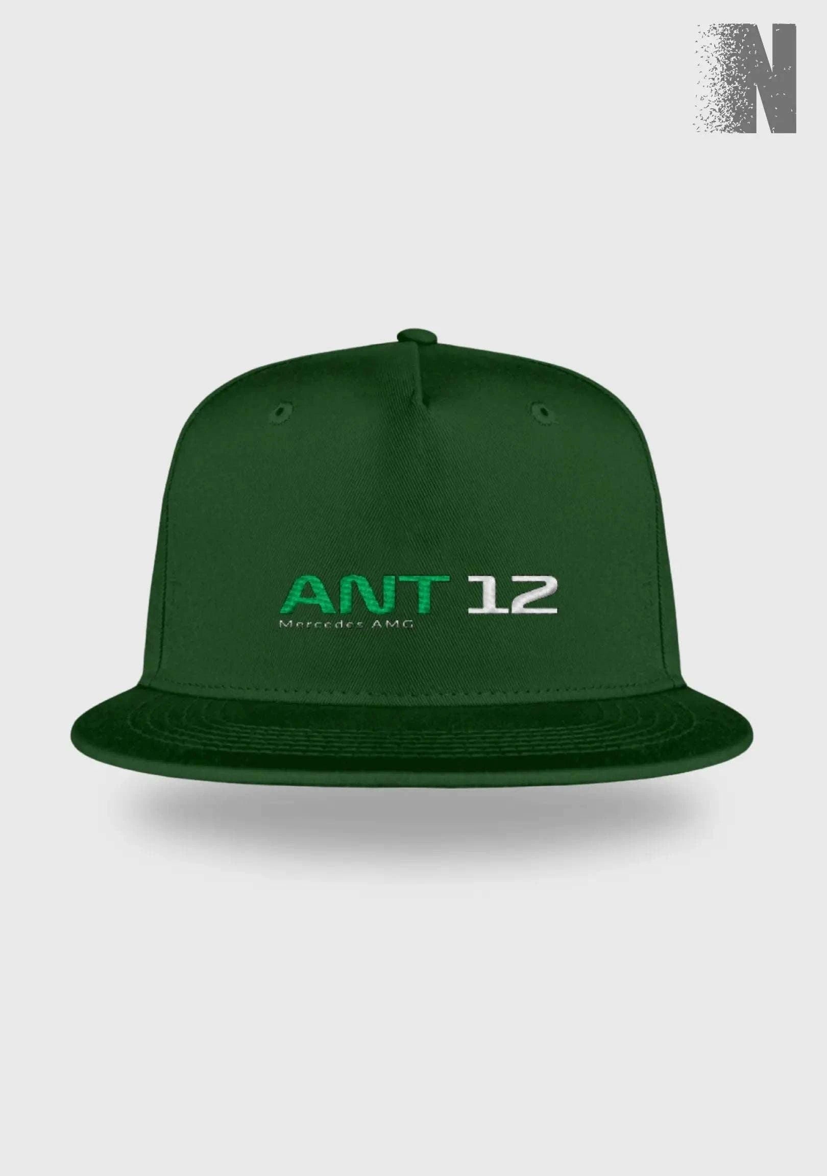 Image of Racer’s Lounge Snapback ANT 12 - Snapback mit Stick Snapback mit Stick Novawear Dark Green OneSize 