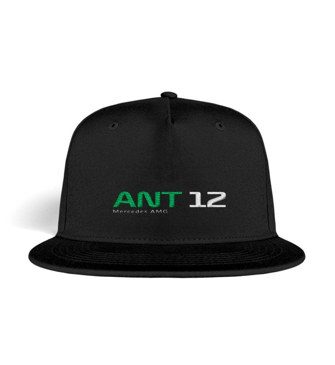 Image of Racer’s Lounge Snapback ANT 12 - Snapback mit Stick Snapback mit Stick Shirtee Black OneSize 