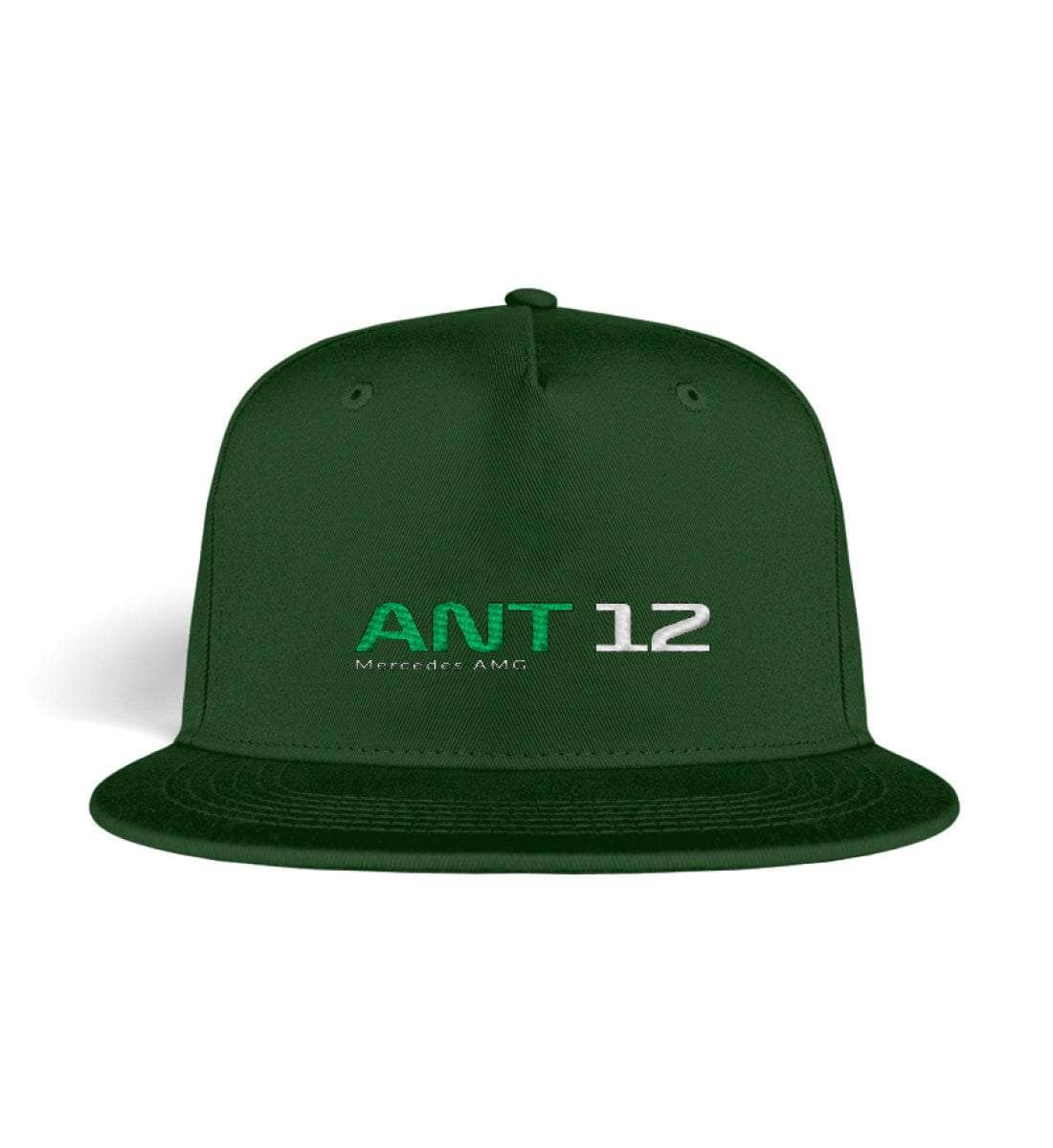 Image of Racer’s Lounge Snapback ANT 12 - Snapback mit Stick Snapback mit Stick Shirtee Dark Green OneSize 