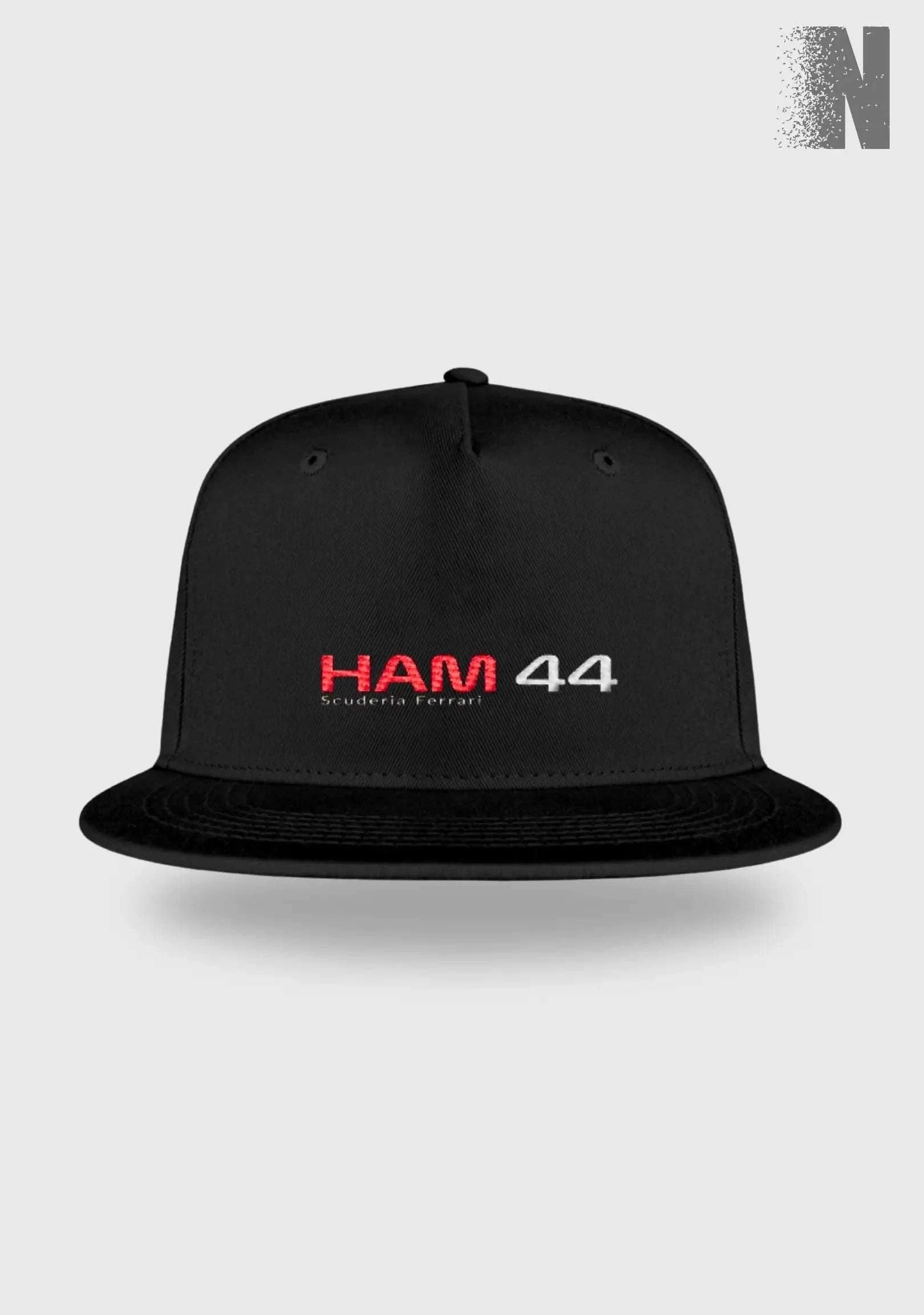 Racer’s Lounge Snapback HAM 44 - Snapback mit Stick Snapback mit Stick Novawear Black OneSize 