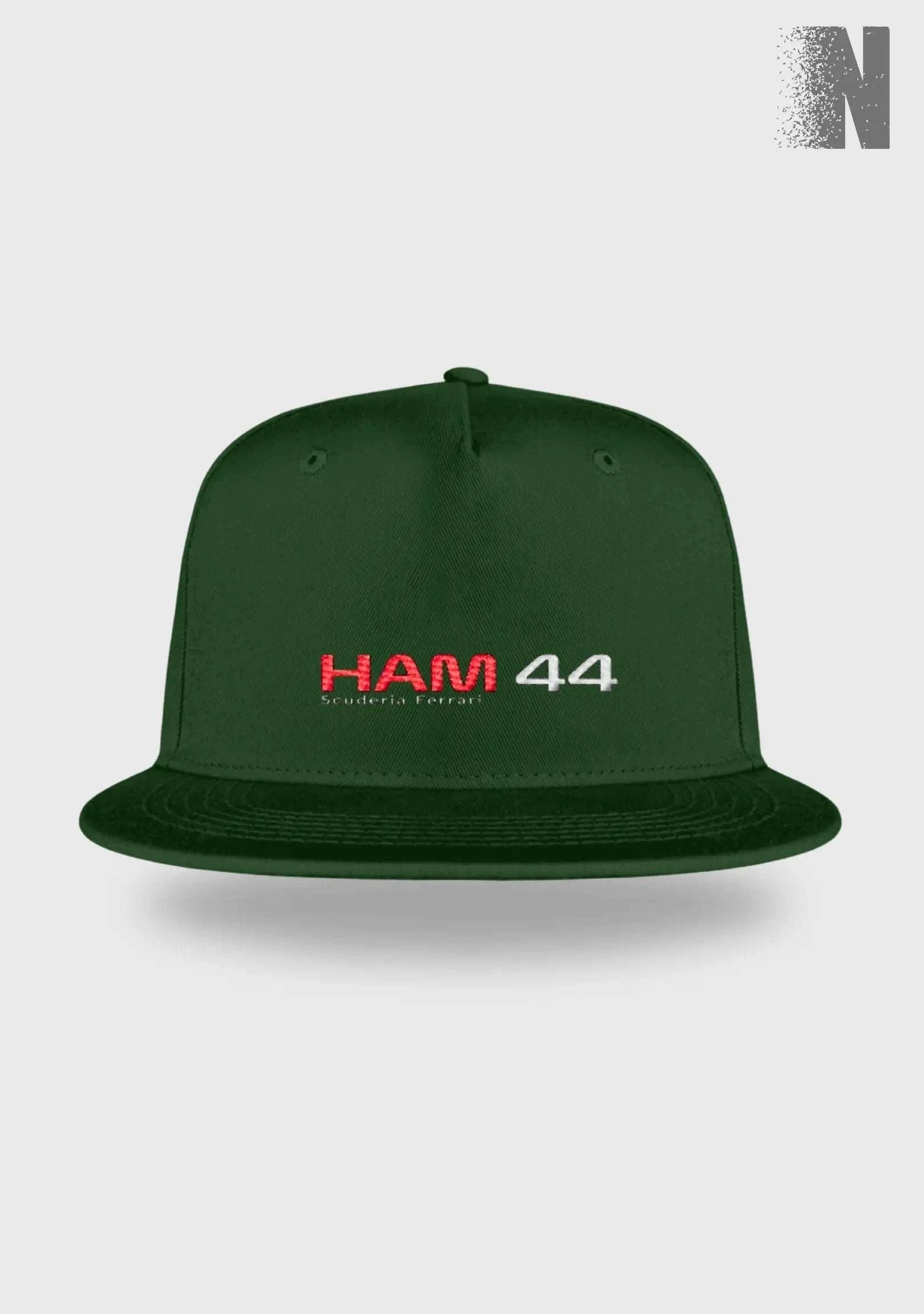 Image of Racer’s Lounge Snapback HAM 44 - Snapback mit Stick Snapback mit Stick Novawear Dark Green OneSize 