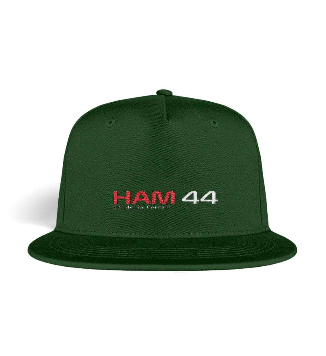 Racer’s Lounge Snapback HAM 44 - Snapback mit Stick Snapback mit Stick Shirtee Dark Green OneSize 