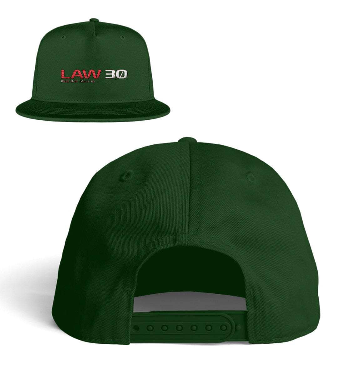 Image of Racer’s Lounge Snapback LAW 30 - Snapback mit Stick Snapback mit Stick Shirtee 
