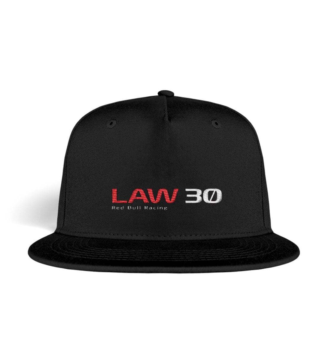Image of Racer’s Lounge Snapback LAW 30 - Snapback mit Stick Snapback mit Stick Shirtee Black OneSize 