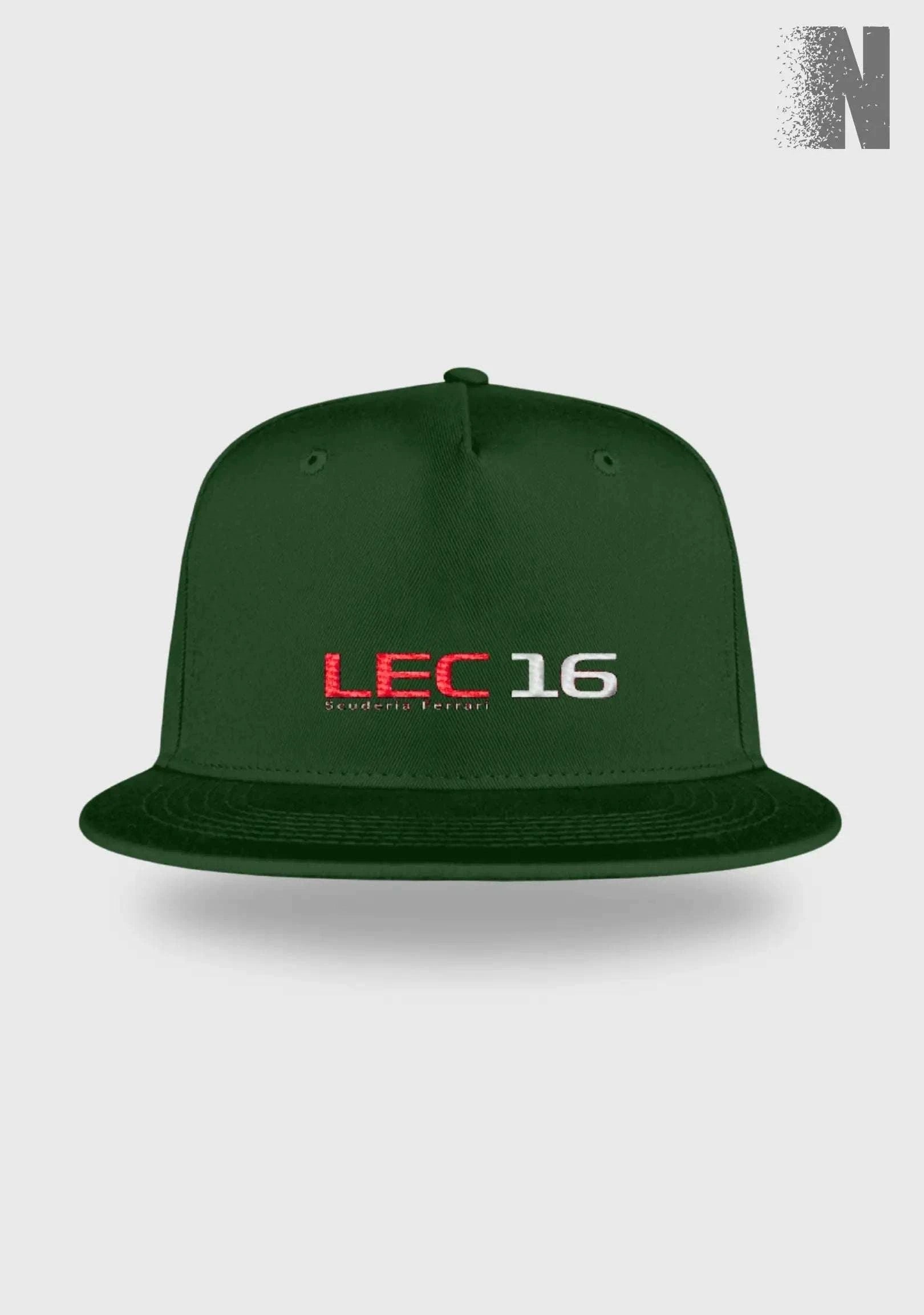 Image of Racer’s Lounge Snapback LEC 16 - Snapback mit Stick Snapback mit Stick Novawear Dark Green OneSize 