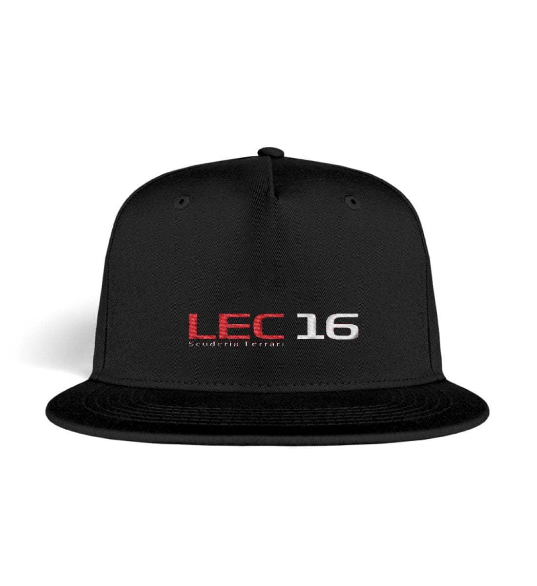 Racer’s Lounge Snapback LEC 16 - Snapback mit Stick Snapback mit Stick Shirtee Black OneSize 