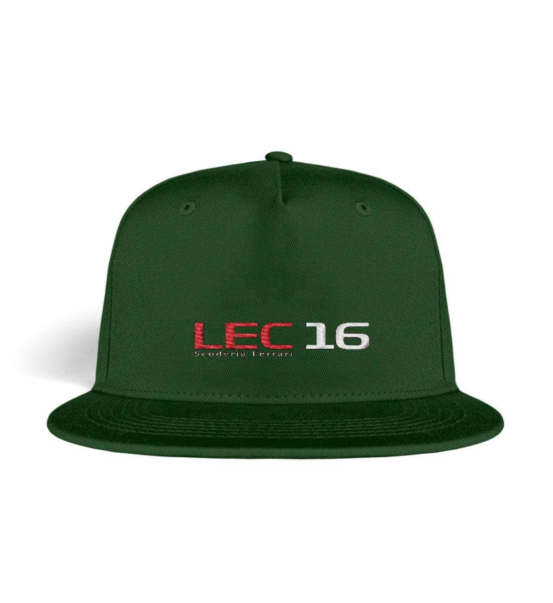 Racer’s Lounge Snapback LEC 16 - Snapback mit Stick Snapback mit Stick Shirtee Dark Green OneSize 