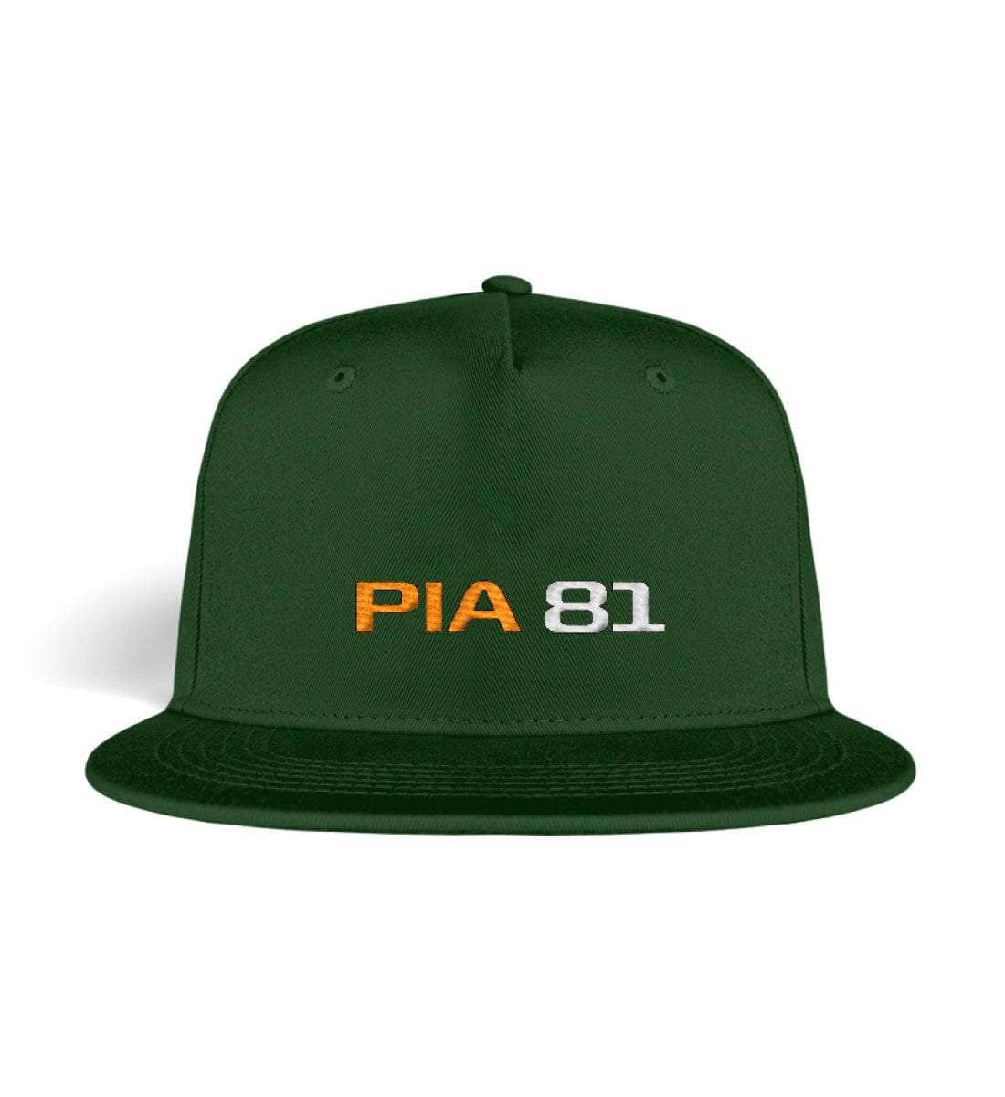 Racer’s Lounge Snapback PIA 81 - Snapback mit Stick Snapback mit Stick Shirtee Dark Green OneSize 