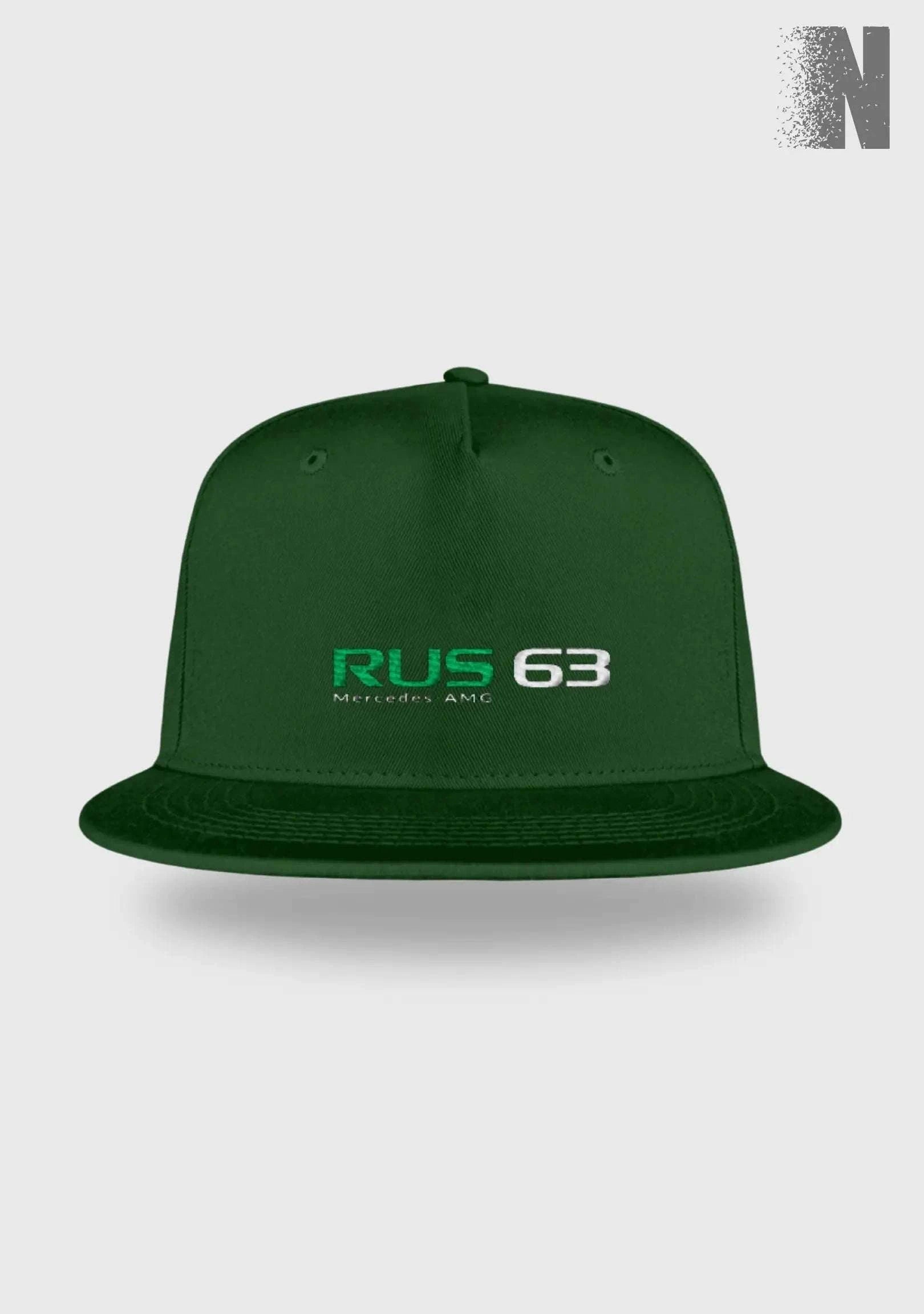 Racer’s Lounge Snapback RUS 63 - Snapback mit Stick Snapback mit Stick Novawear Dark Green OneSize 