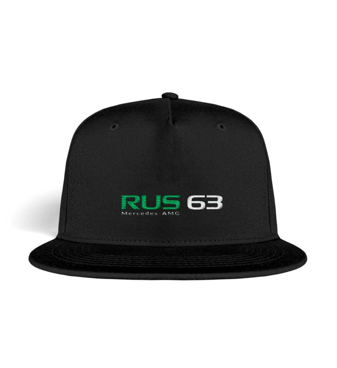 Image of Racer’s Lounge Snapback RUS 63 - Snapback mit Stick Snapback mit Stick Shirtee Black OneSize 