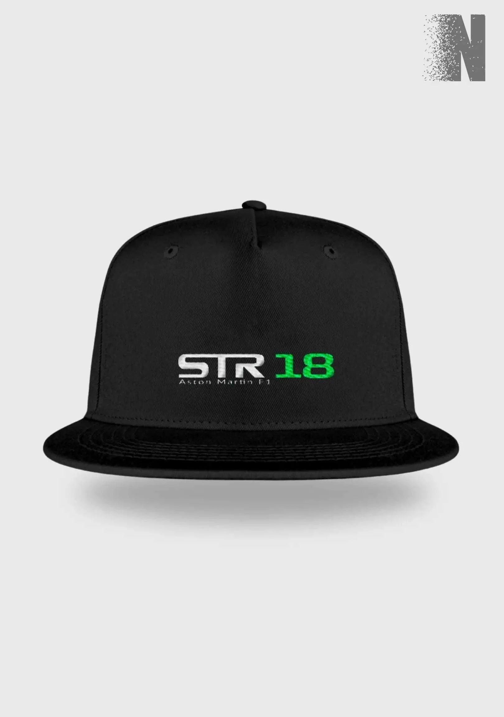 Racer’s Lounge Snapback STR 18 - Snapback mit Stick Snapback mit Stick Novawear Black OneSize 