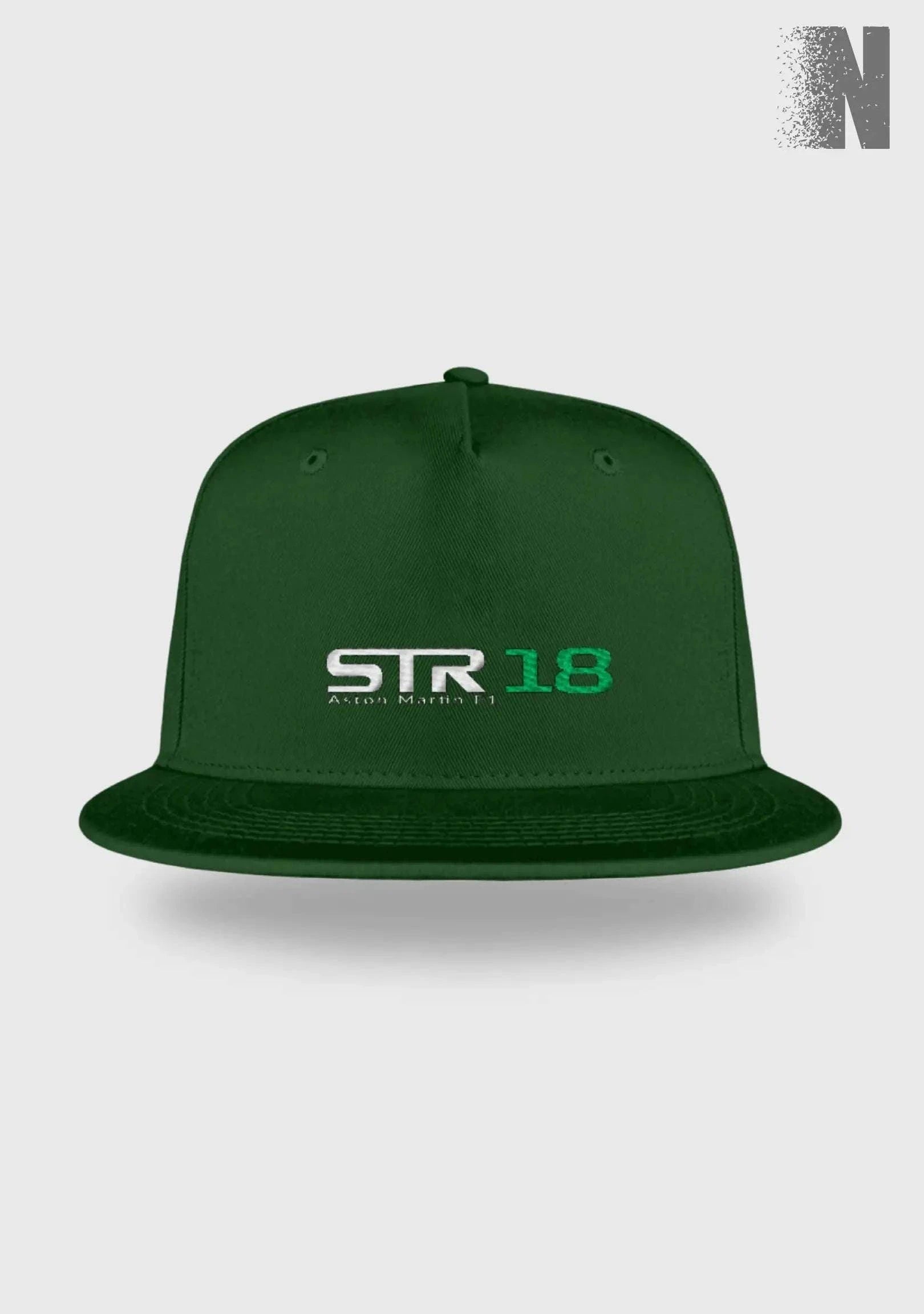 Racer’s Lounge Snapback STR 18 - Snapback mit Stick Snapback mit Stick Novawear Dark Green OneSize 